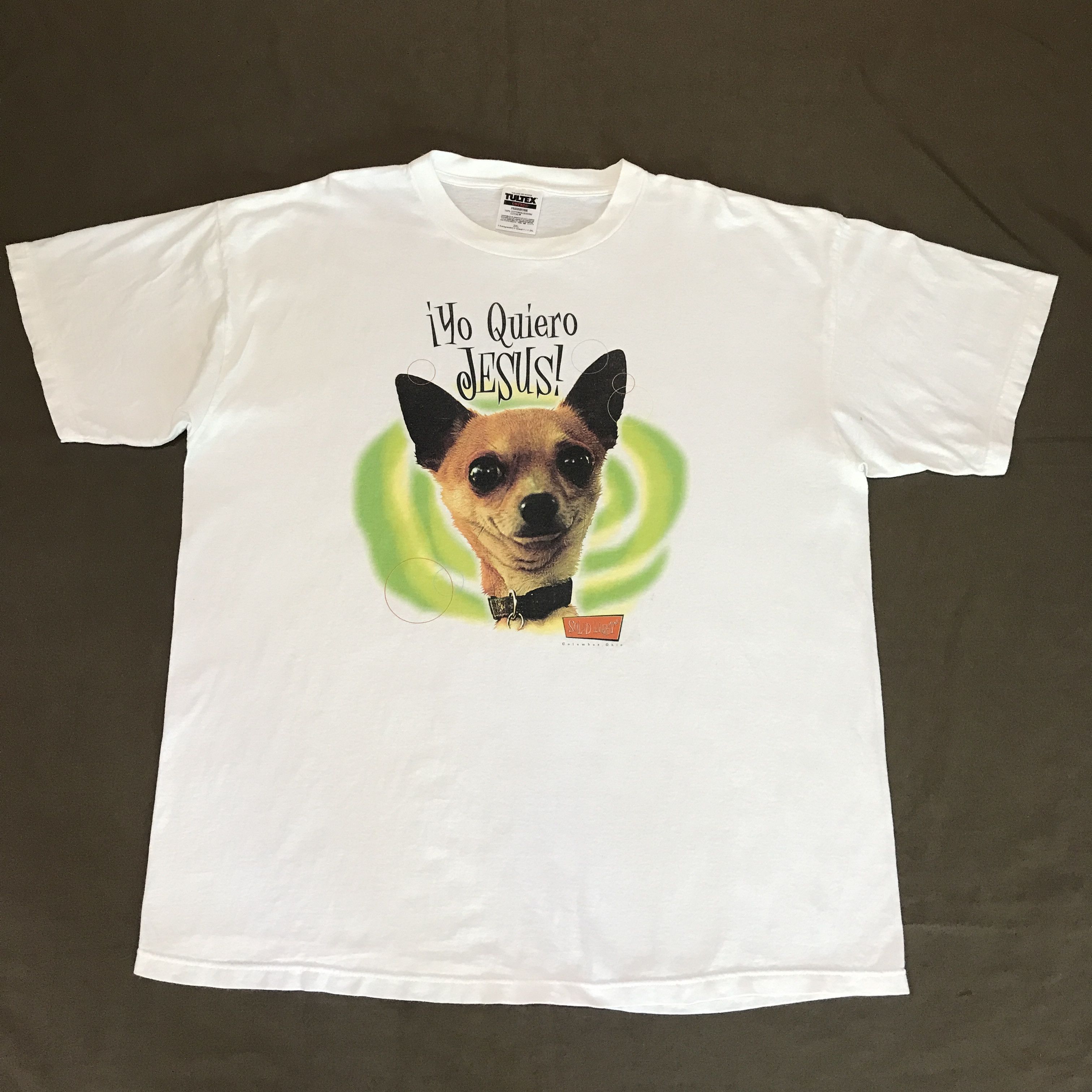 Vintage Vintage 90s i yo te quiero Jesus God Holy Bible Tee 2XL Size US XXL / EU 58 / 5 - 2 Thumbnail