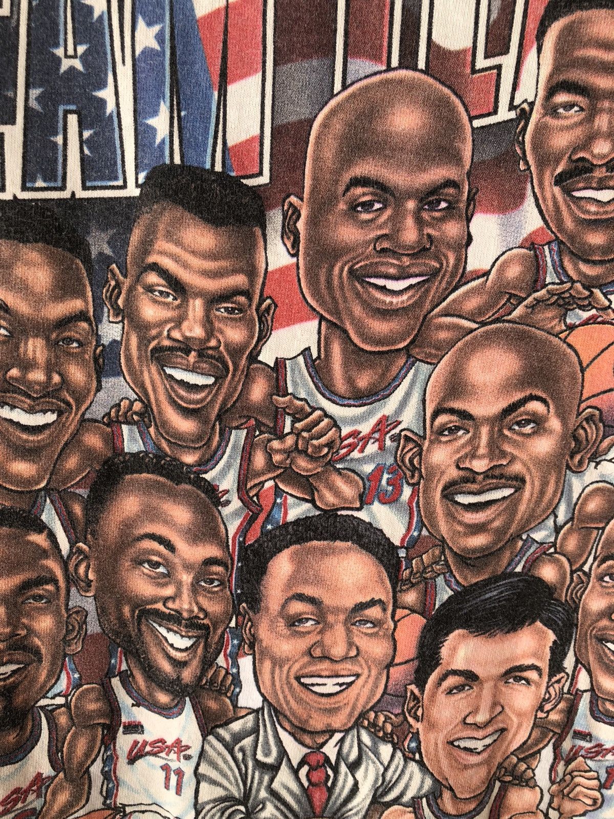 NBA Vintage 90s Dream Team America’s Best NBA Tee Size US L / EU 52-54 / 3 - 5 Thumbnail