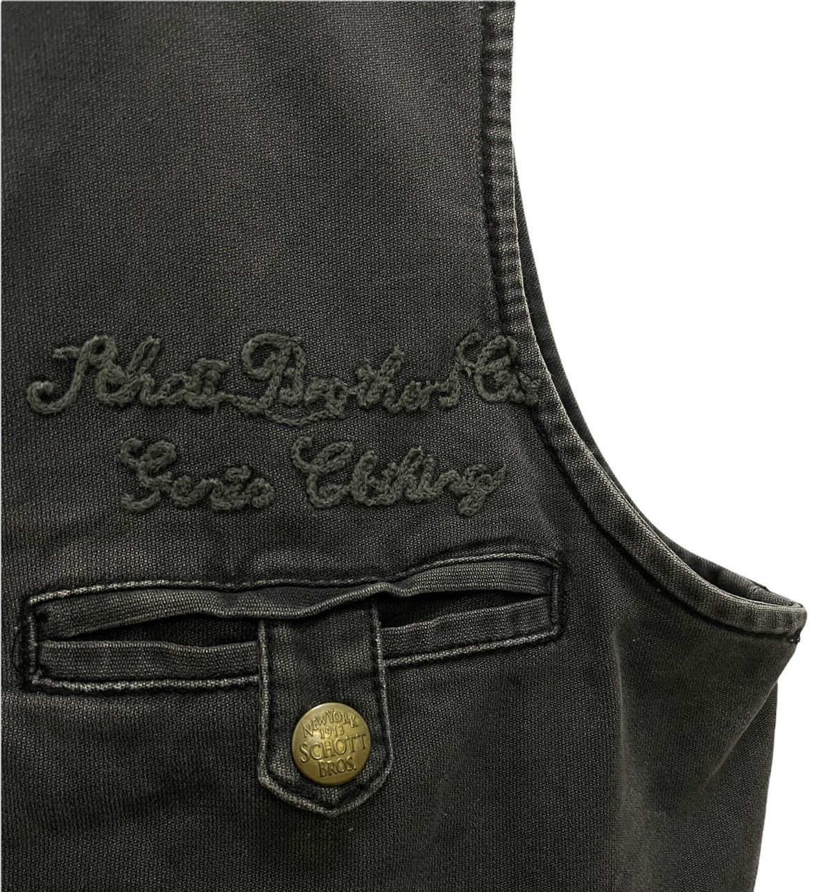 Schott Schott Rider Zipper Vest Size US S / EU 44-46 / 1 - 6 Thumbnail