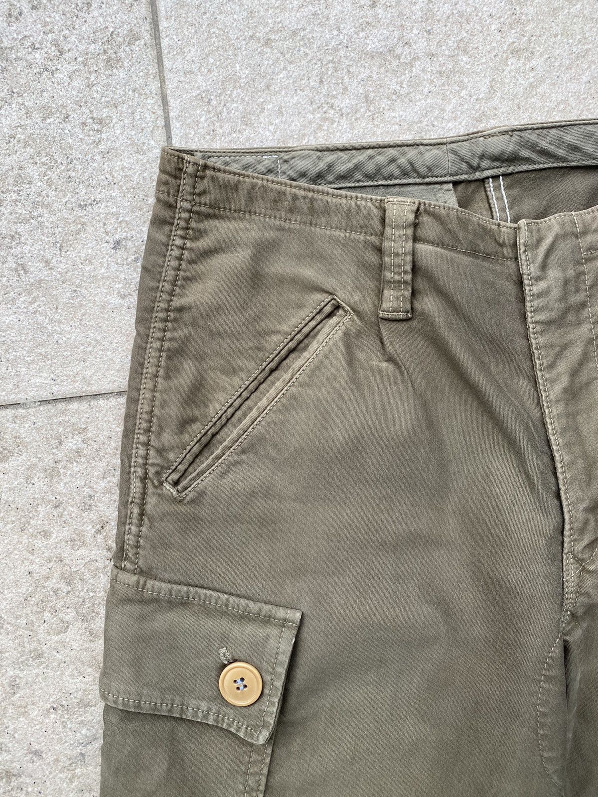 Blue Blue Japan × HOLLYWOOD RANCH MARKET × Japanese Brand 💥RARE! Hollywood Ranch Market “HRM” Duck Cotton Cargo Pant Size US 31 - 6 Thumbnail