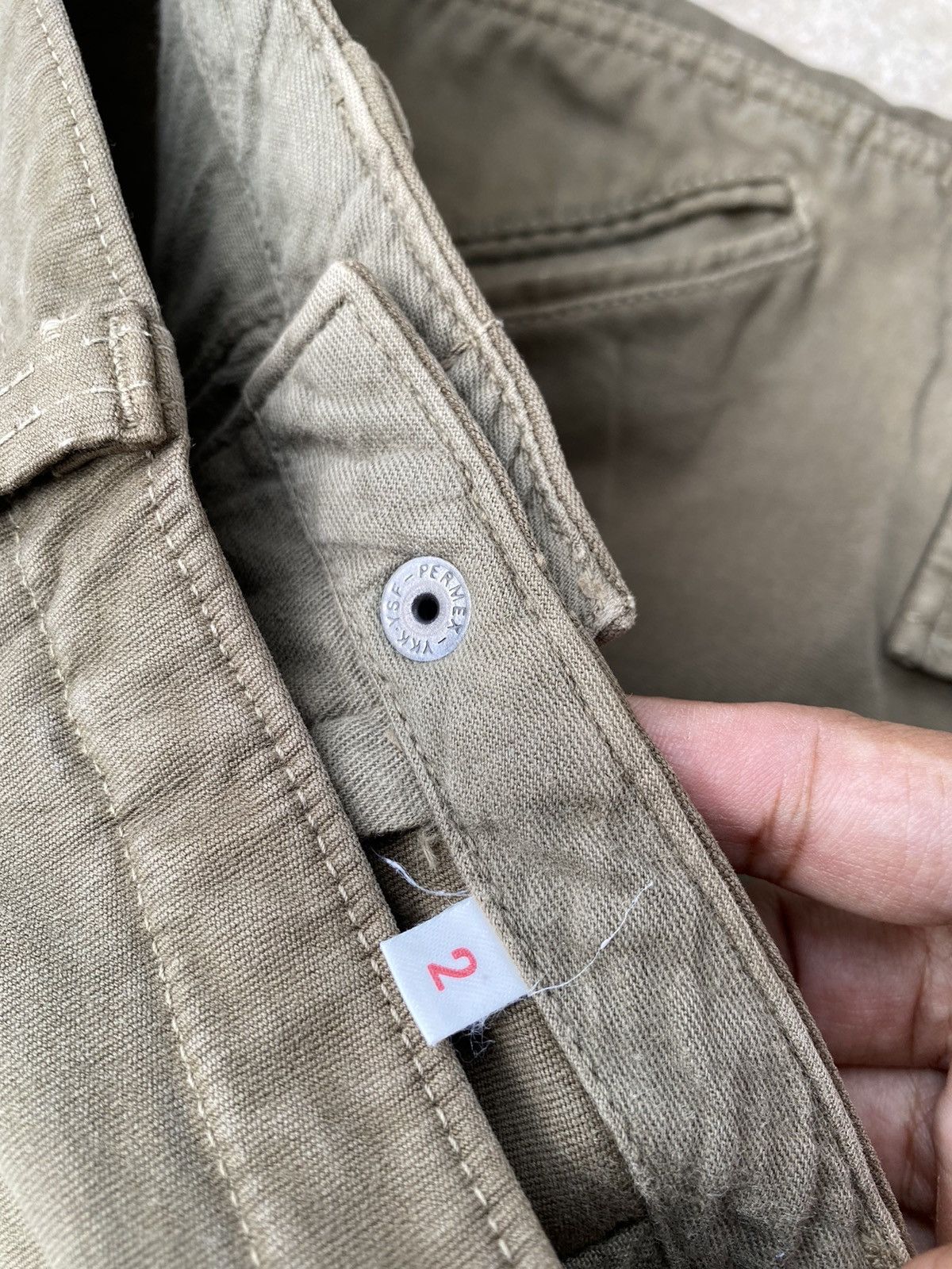 Blue Blue Japan × HOLLYWOOD RANCH MARKET × Japanese Brand 💥RARE! Hollywood Ranch Market “HRM” Duck Cotton Cargo Pant Size US 31 - 10 Thumbnail
