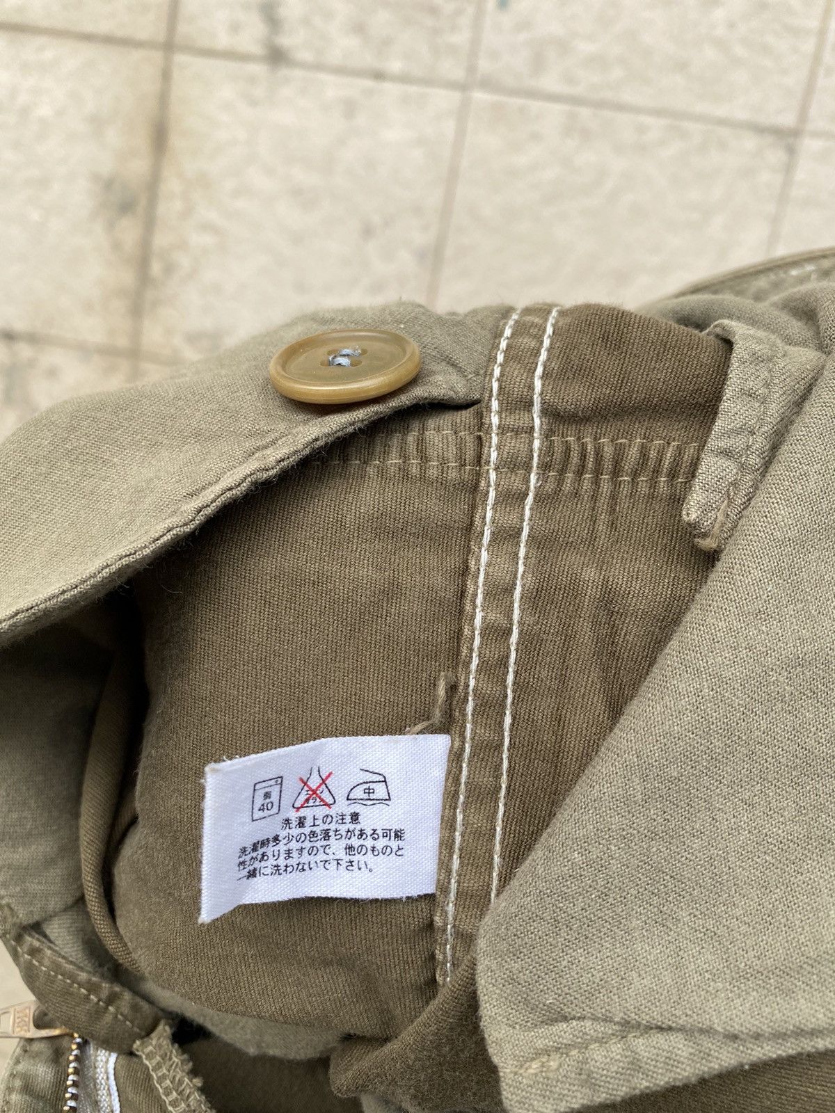 Blue Blue Japan × HOLLYWOOD RANCH MARKET × Japanese Brand 💥RARE! Hollywood Ranch Market “HRM” Duck Cotton Cargo Pant Size US 31 - 18 Thumbnail