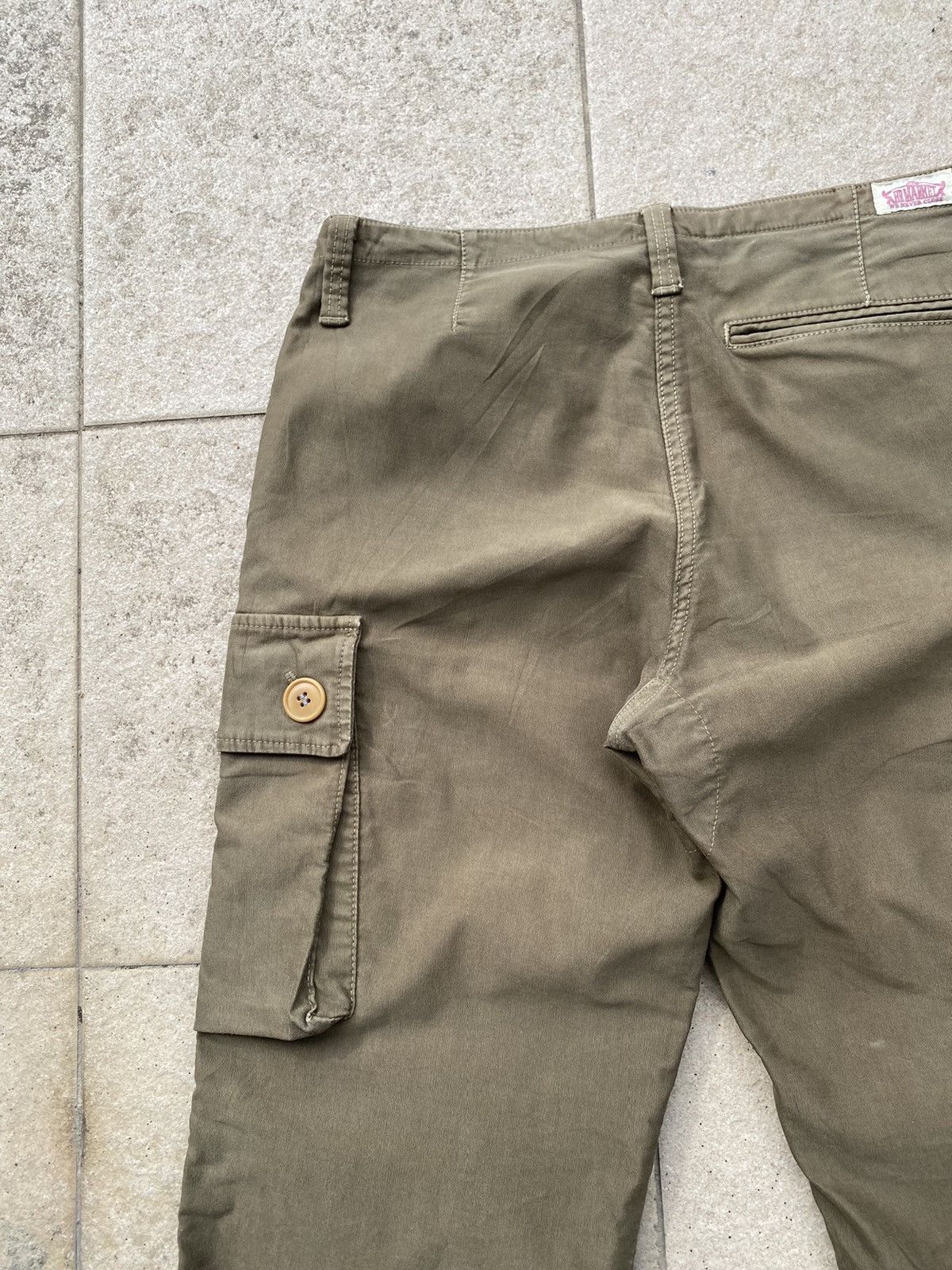 Blue Blue Japan × HOLLYWOOD RANCH MARKET × Japanese Brand 💥RARE! Hollywood Ranch Market “HRM” Duck Cotton Cargo Pant Size US 31 - 14 Thumbnail
