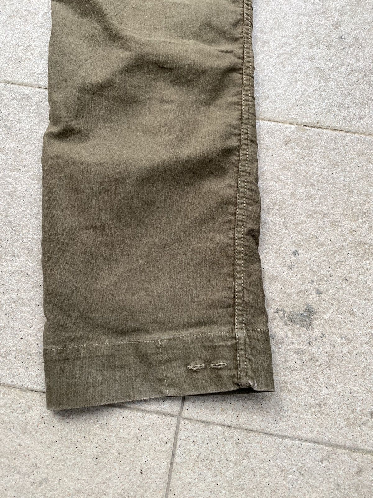 Blue Blue Japan × HOLLYWOOD RANCH MARKET × Japanese Brand 💥RARE! Hollywood Ranch Market “HRM” Duck Cotton Cargo Pant Size US 31 - 15 Thumbnail