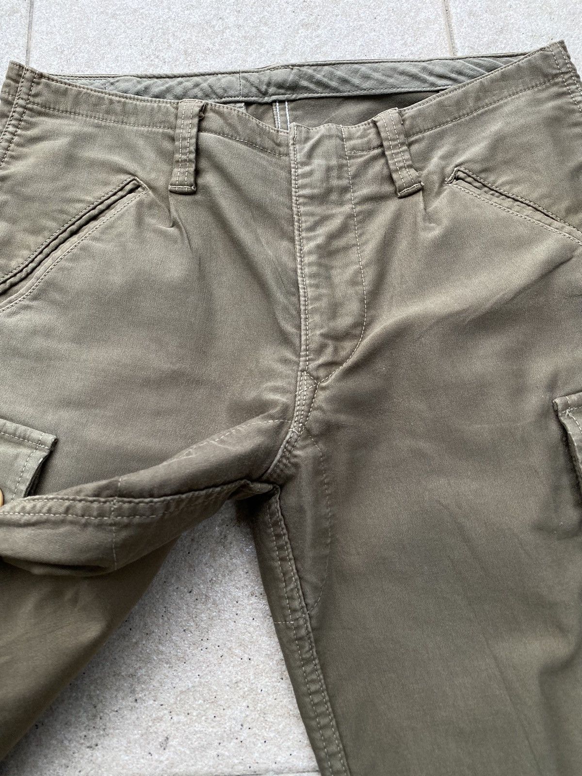 Blue Blue Japan × HOLLYWOOD RANCH MARKET × Japanese Brand 💥RARE! Hollywood Ranch Market “HRM” Duck Cotton Cargo Pant Size US 31 - 4 Thumbnail