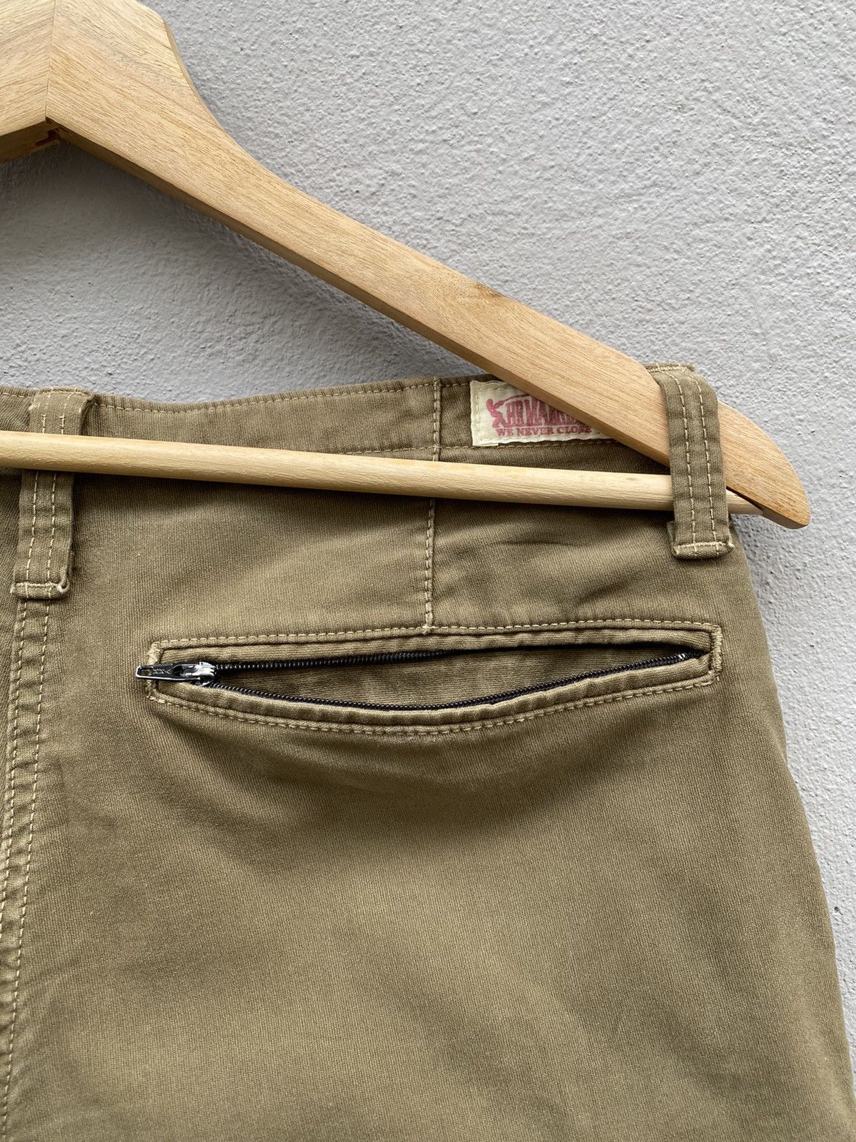 Blue Blue Japan × HOLLYWOOD RANCH MARKET × Japanese Brand 💥RARE! Hollywood Ranch Market “HRM” Duck Cotton Cargo Pant Size US 31 - 3 Thumbnail