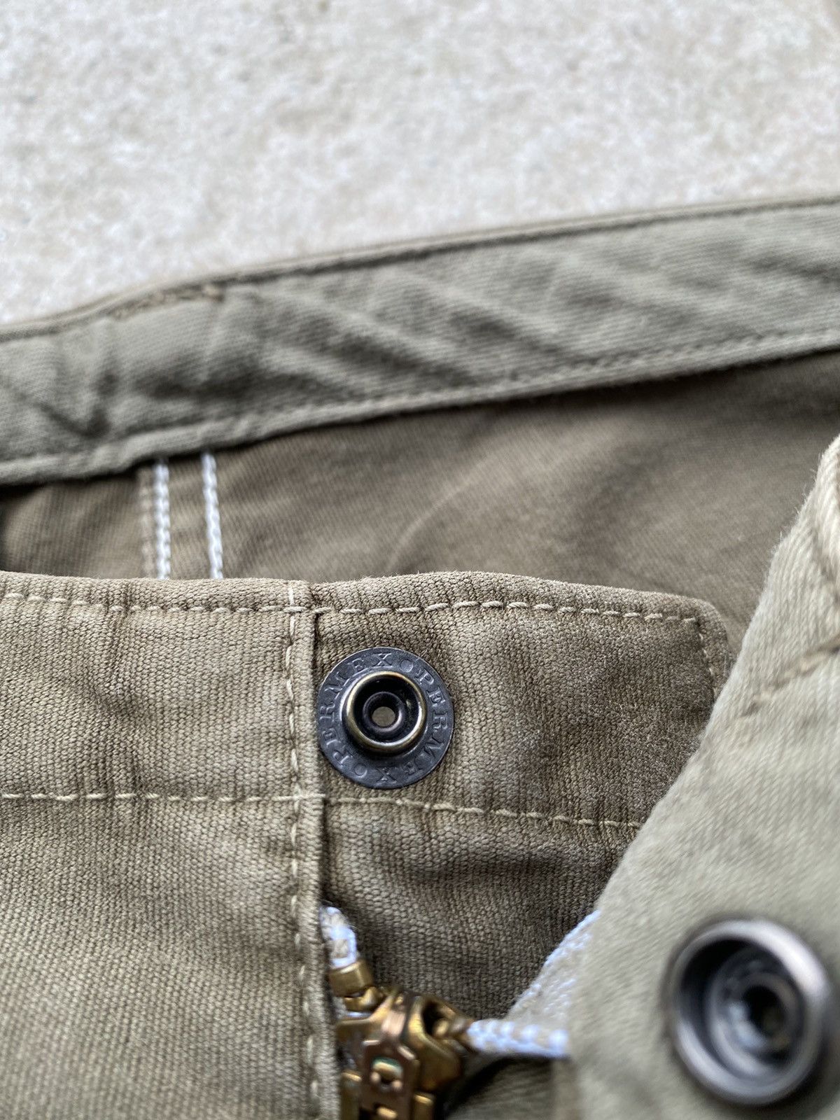 Blue Blue Japan × HOLLYWOOD RANCH MARKET × Japanese Brand 💥RARE! Hollywood Ranch Market “HRM” Duck Cotton Cargo Pant Size US 31 - 8 Thumbnail
