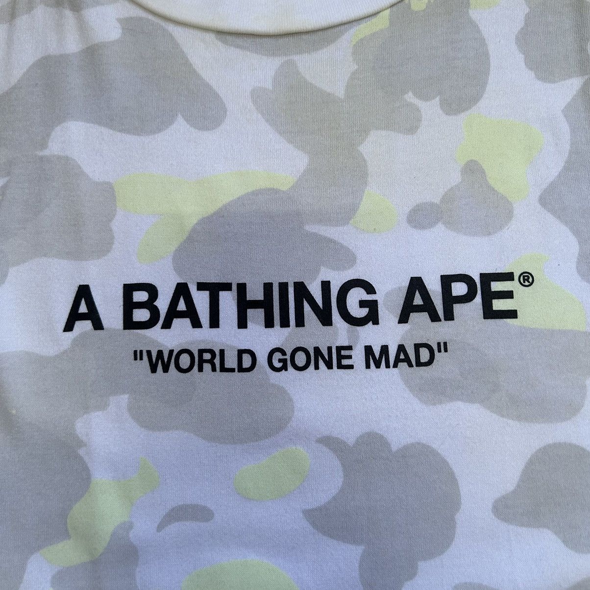 Bape Bape City Camo Sleeveless Tee—Glow In The Dark Size S / US 4 / IT 40 - 4 Thumbnail