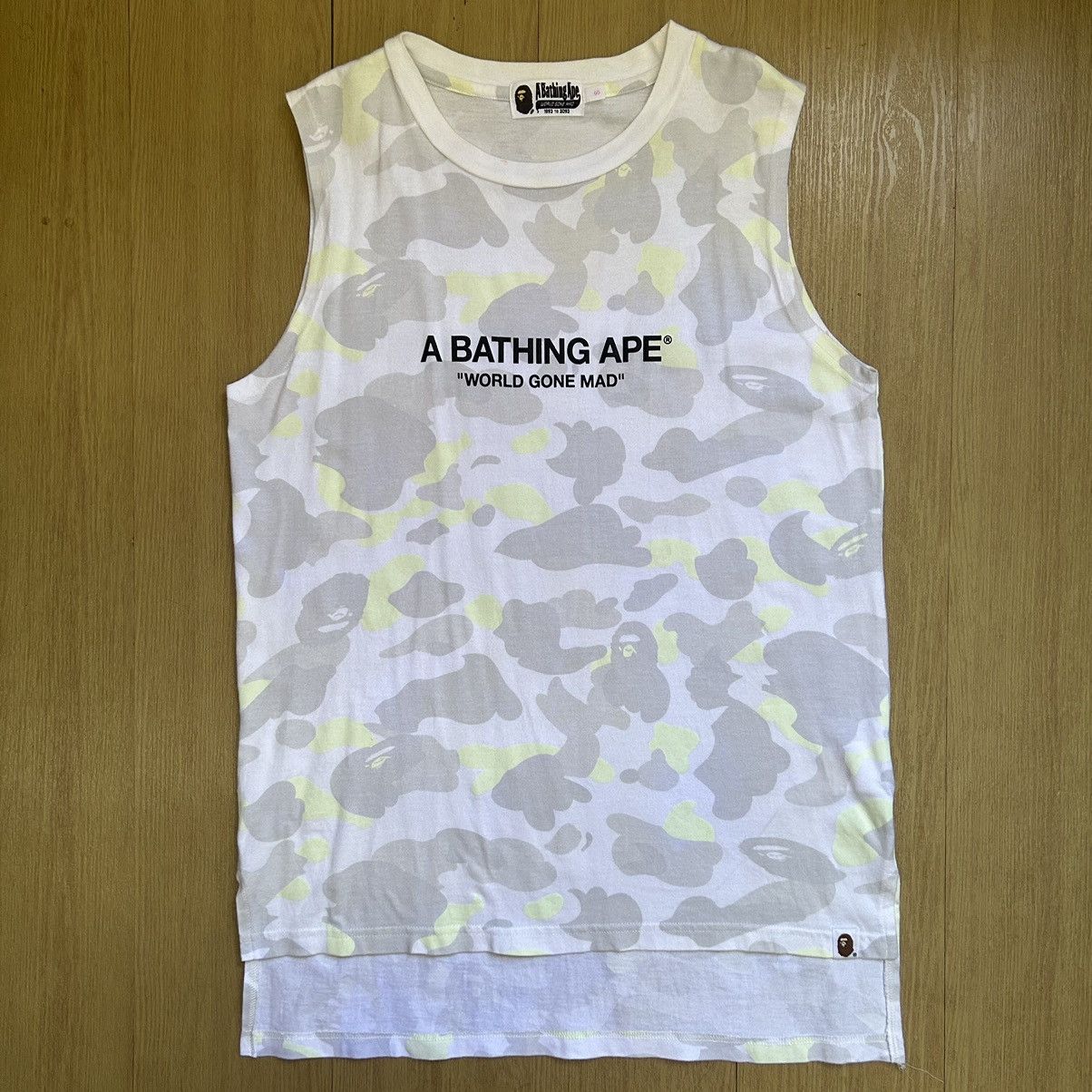 Bape Bape City Camo Sleeveless Tee—Glow In The Dark Size S / US 4 / IT 40 - 1 Thumbnail