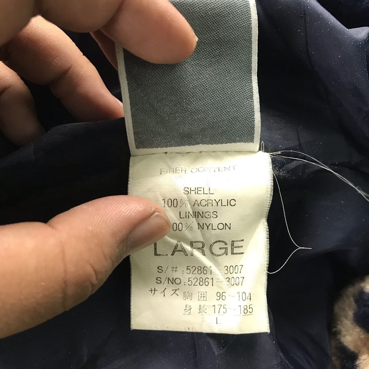 Japanese Brand × Vintage Full zipper deep pile Luxury Design Jacket Size US XL / EU 56 / 4 - 12 Thumbnail