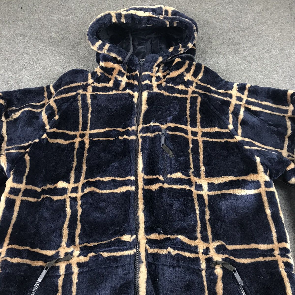 Japanese Brand × Vintage Full zipper deep pile Luxury Design Jacket Size US XL / EU 56 / 4 - 3 Thumbnail