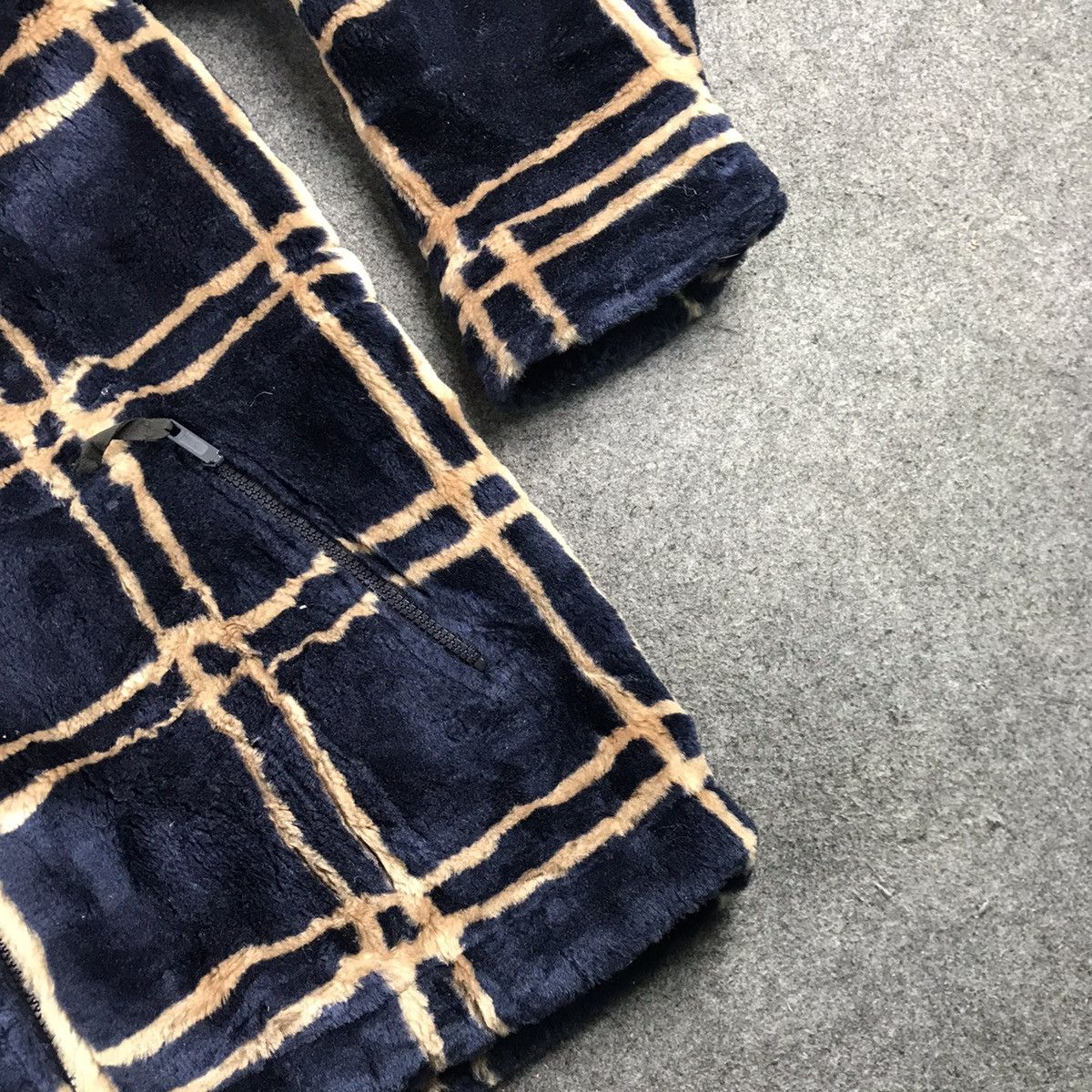 Japanese Brand × Vintage Full zipper deep pile Luxury Design Jacket Size US XL / EU 56 / 4 - 5 Thumbnail