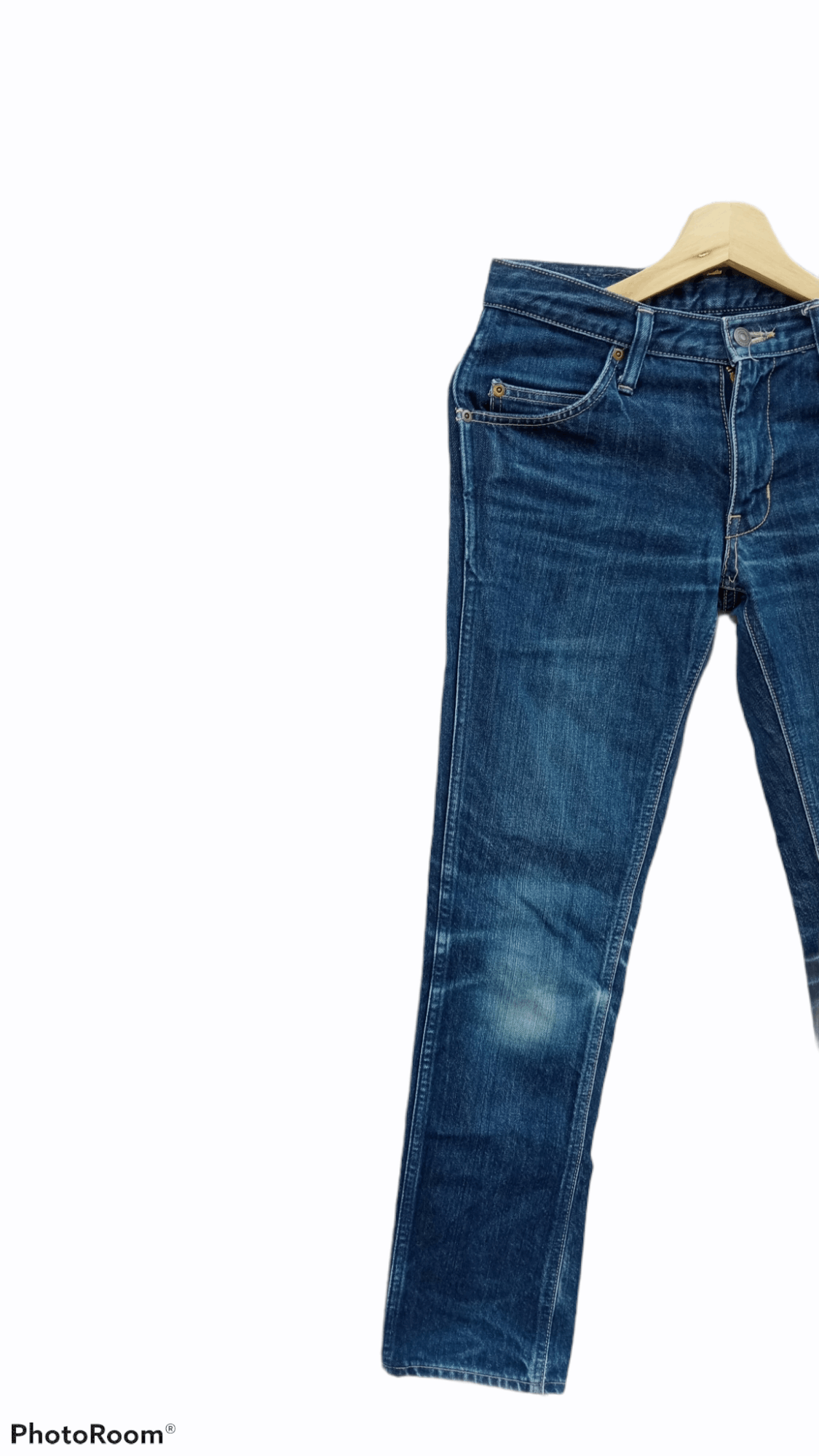 Blue Blue Japan × Japanese Brand × Vintage 🔥🔥Vintage Blue Blue Japan HR Market Jeans Denim Size US 28 / EU 44 - 5 Thumbnail