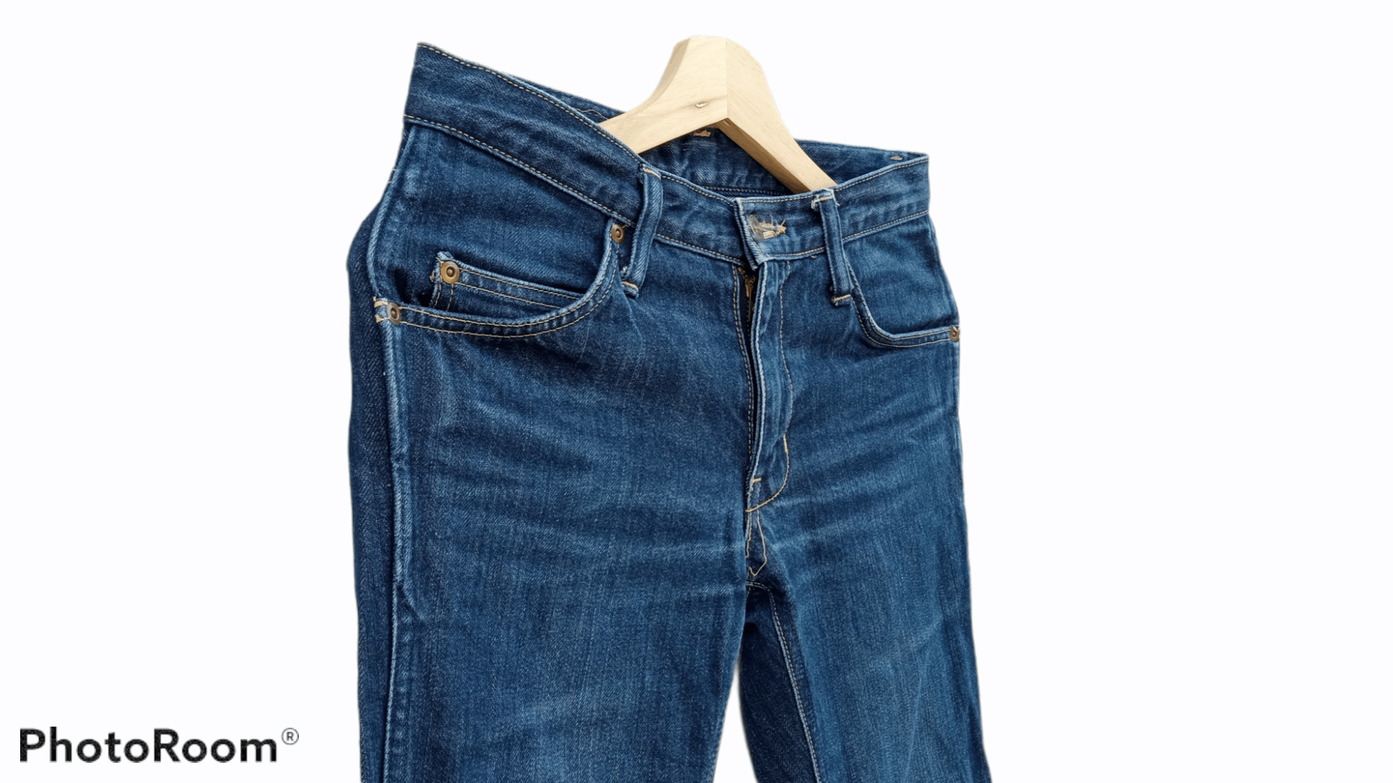 Blue Blue Japan × Japanese Brand × Vintage 🔥🔥Vintage Blue Blue Japan HR Market Jeans Denim Size US 28 / EU 44 - 11 Thumbnail