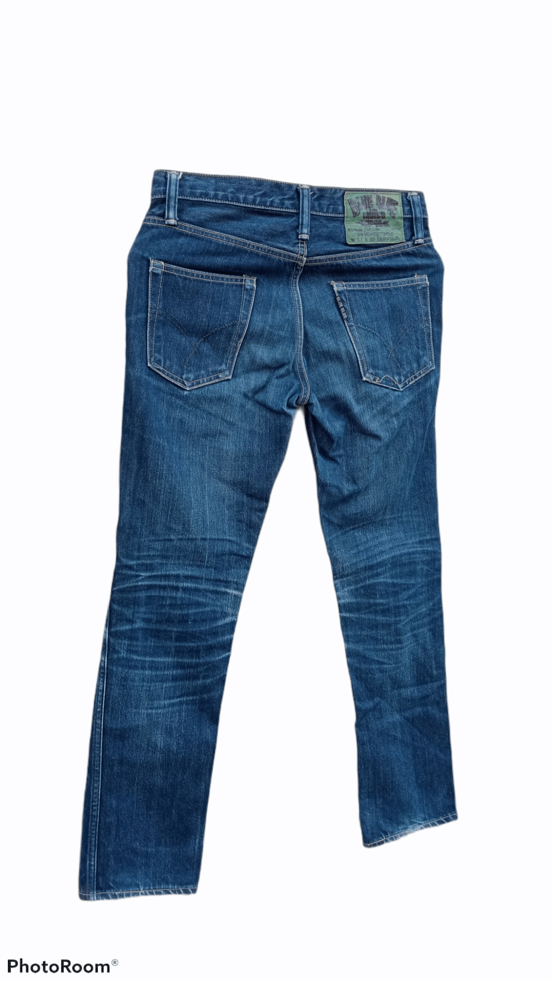 Blue Blue Japan × Japanese Brand × Vintage 🔥🔥Vintage Blue Blue Japan HR Market Jeans Denim Size US 28 / EU 44 - 16 Thumbnail