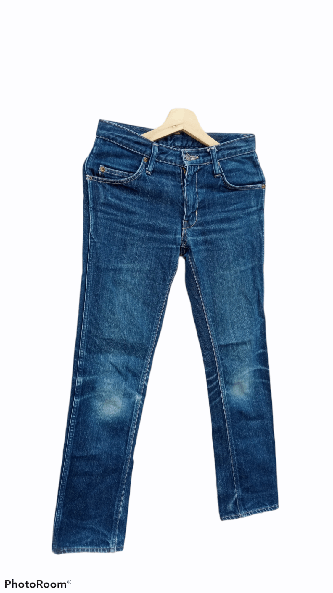 Blue Blue Japan × Japanese Brand × Vintage 🔥🔥Vintage Blue Blue Japan HR Market Jeans Denim Size US 28 / EU 44 - 2 Thumbnail