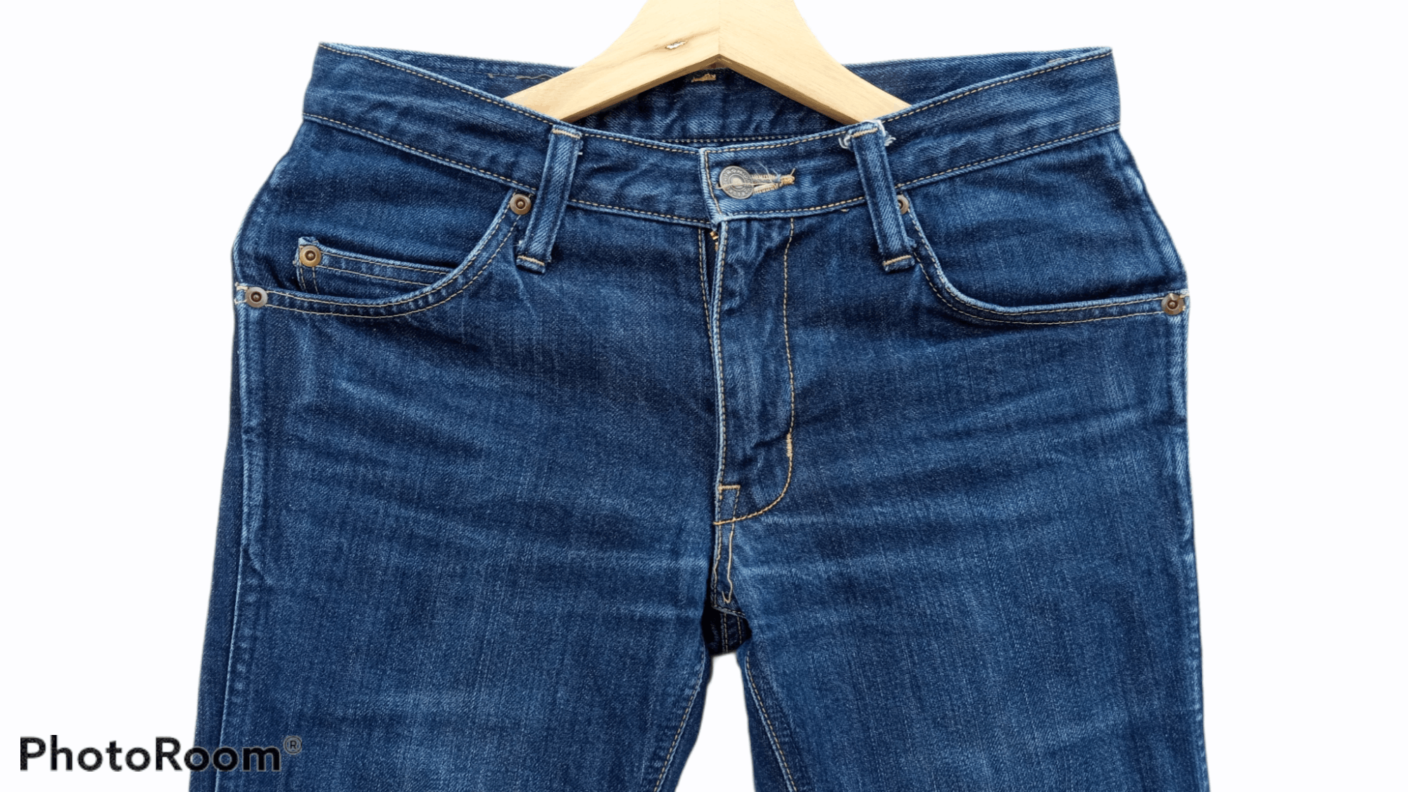 Blue Blue Japan × Japanese Brand × Vintage 🔥🔥Vintage Blue Blue Japan HR Market Jeans Denim Size US 28 / EU 44 - 6 Thumbnail