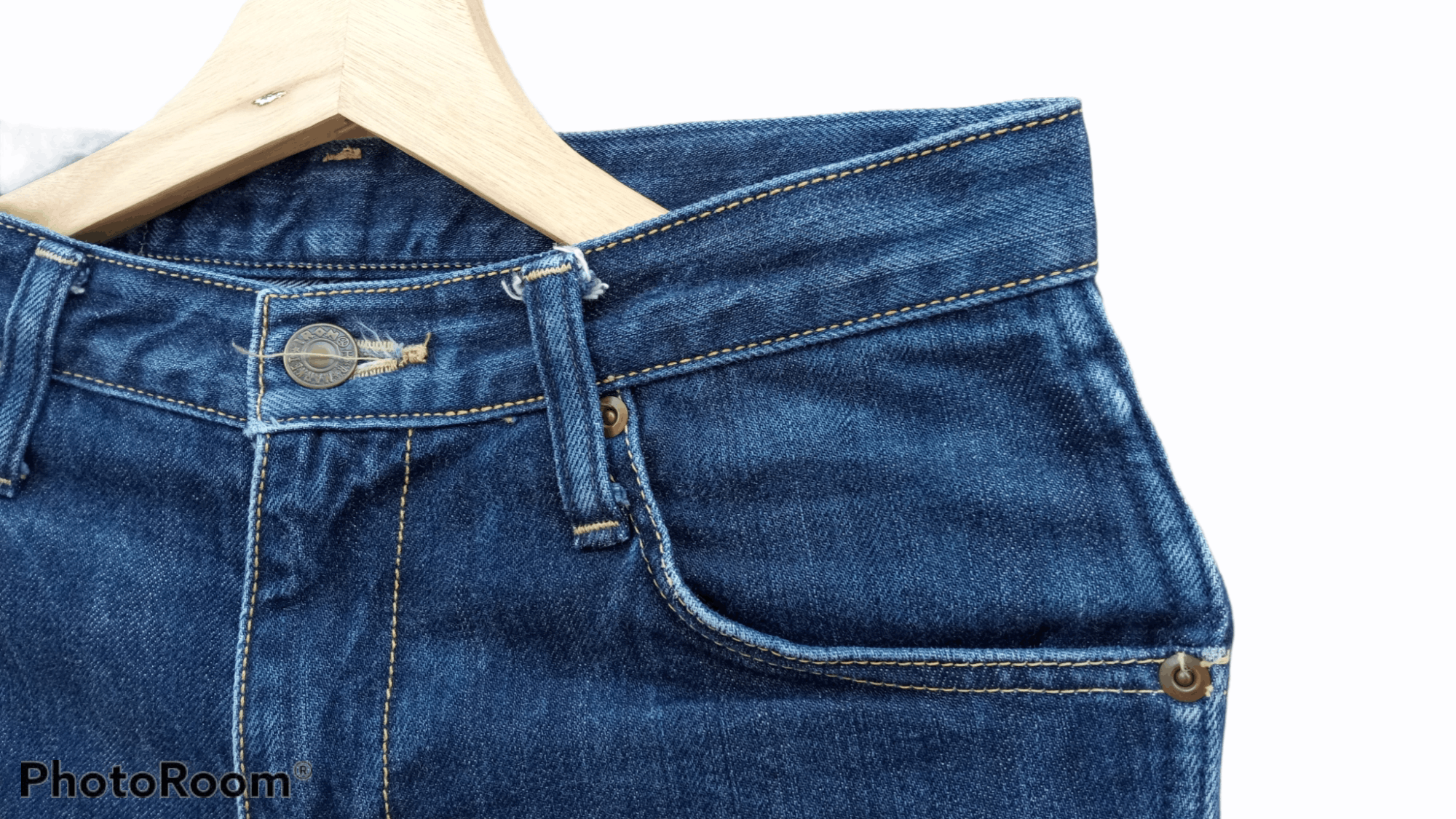 Blue Blue Japan × Japanese Brand × Vintage 🔥🔥Vintage Blue Blue Japan HR Market Jeans Denim Size US 28 / EU 44 - 12 Thumbnail