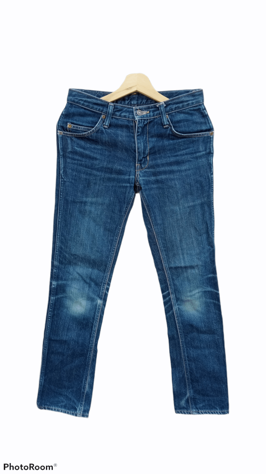 Blue Blue Japan × Japanese Brand × Vintage 🔥🔥Vintage Blue Blue Japan HR Market Jeans Denim Size US 28 / EU 44 - 1 Thumbnail