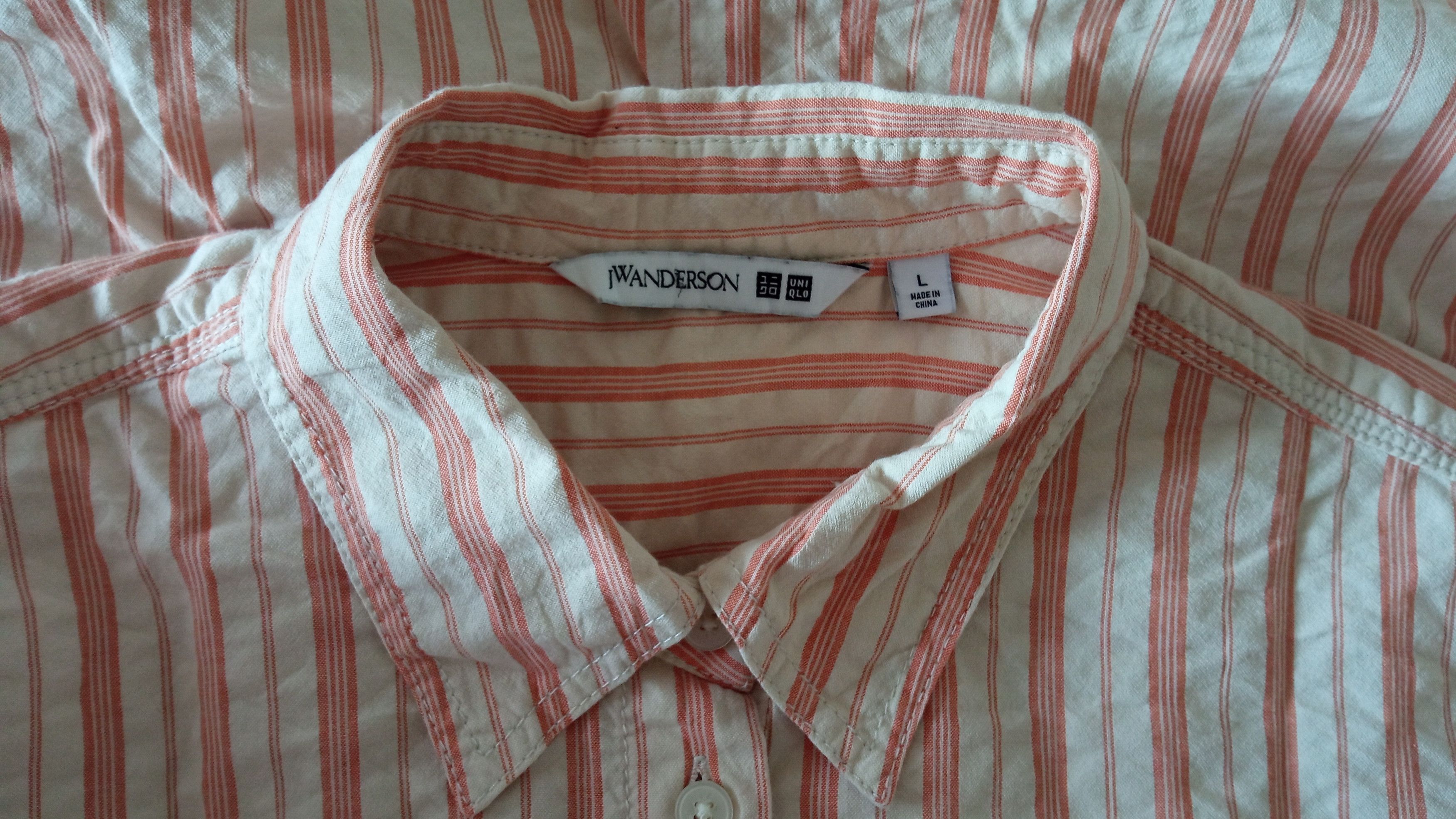 JW Anderson × Japanese Brand × Uniqlo 🔥🔥UT x J.W Anderson Striped LS Shirt Size US L / EU 52-54 / 3 - 21 Thumbnail