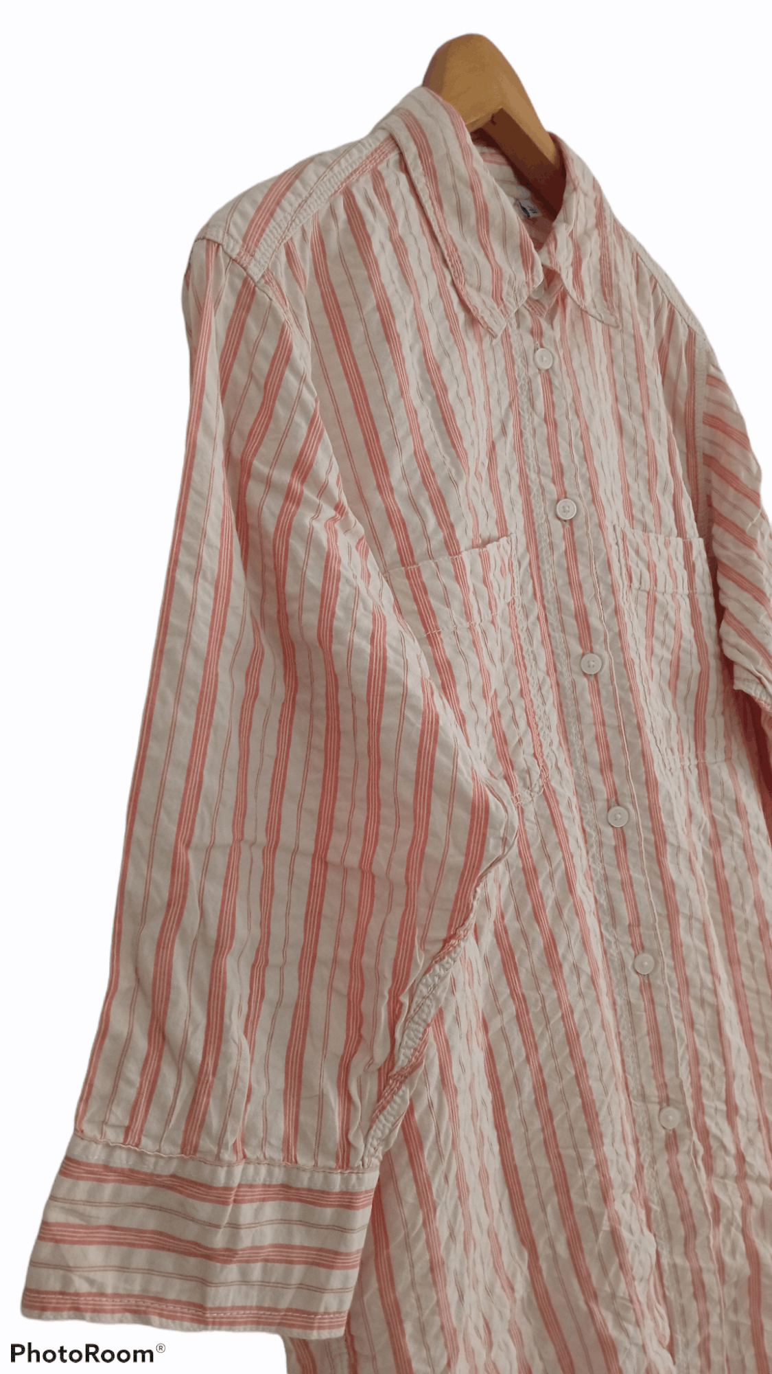 JW Anderson × Japanese Brand × Uniqlo 🔥🔥UT x J.W Anderson Striped LS Shirt Size US L / EU 52-54 / 3 - 7 Thumbnail