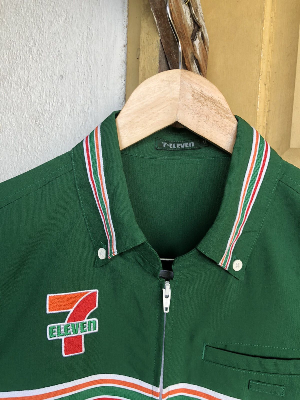 Vintage Vintage 90s 7 Eleven Work Button Up Shirt Long Sleeve Size US M / EU 48-50 / 2 - 4 Thumbnail