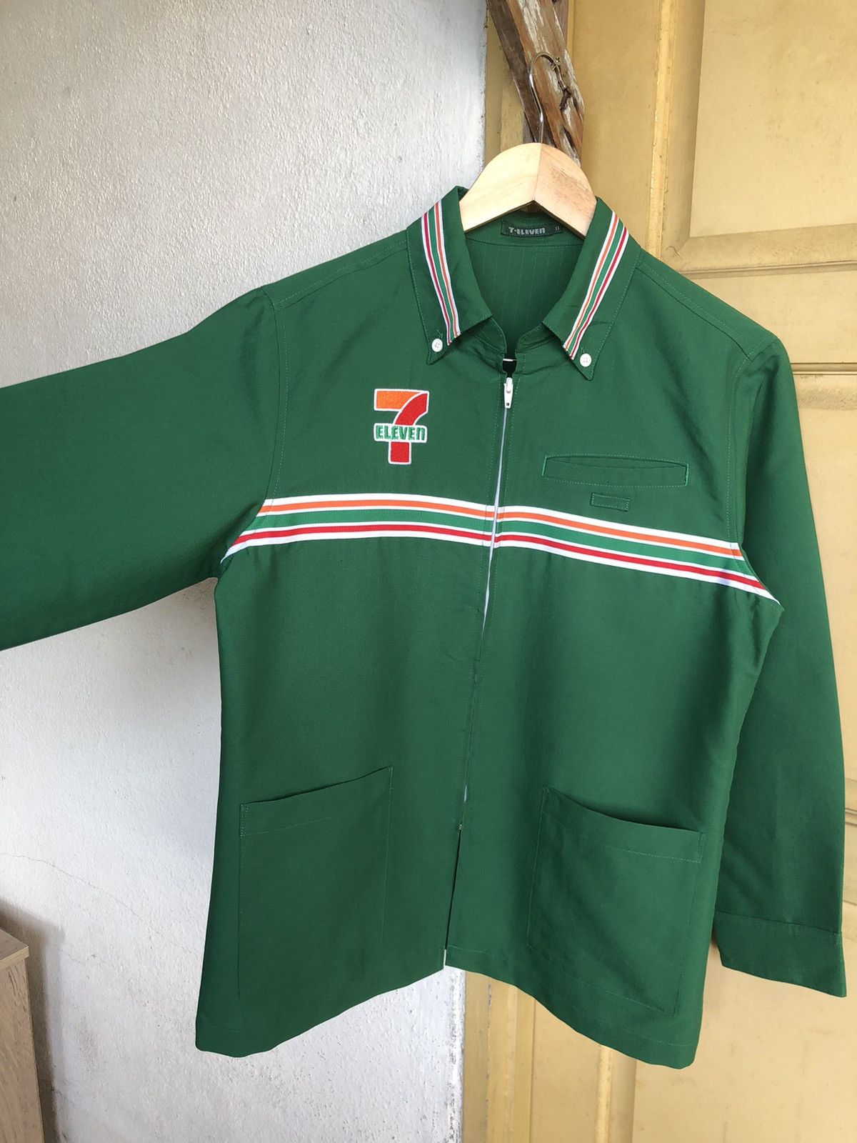 Vintage Vintage 90s 7 Eleven Work Button Up Shirt Long Sleeve Size US M / EU 48-50 / 2 - 8 Thumbnail