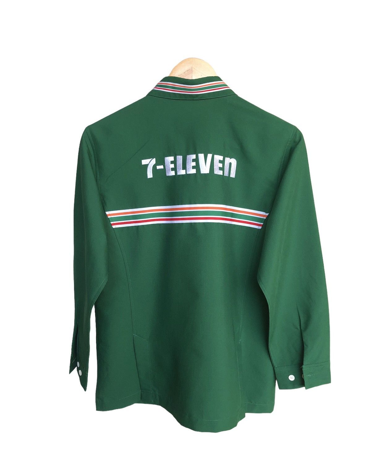 Vintage Vintage 90s 7 Eleven Work Button Up Shirt Long Sleeve Size US M / EU 48-50 / 2 - 2 Thumbnail