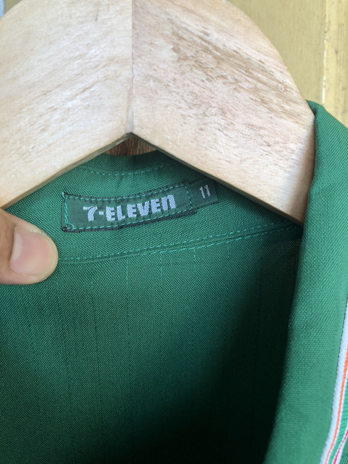 Vintage Vintage 90s 7 Eleven Work Button Up Shirt Long Sleeve Size US M / EU 48-50 / 2 - 5 Thumbnail