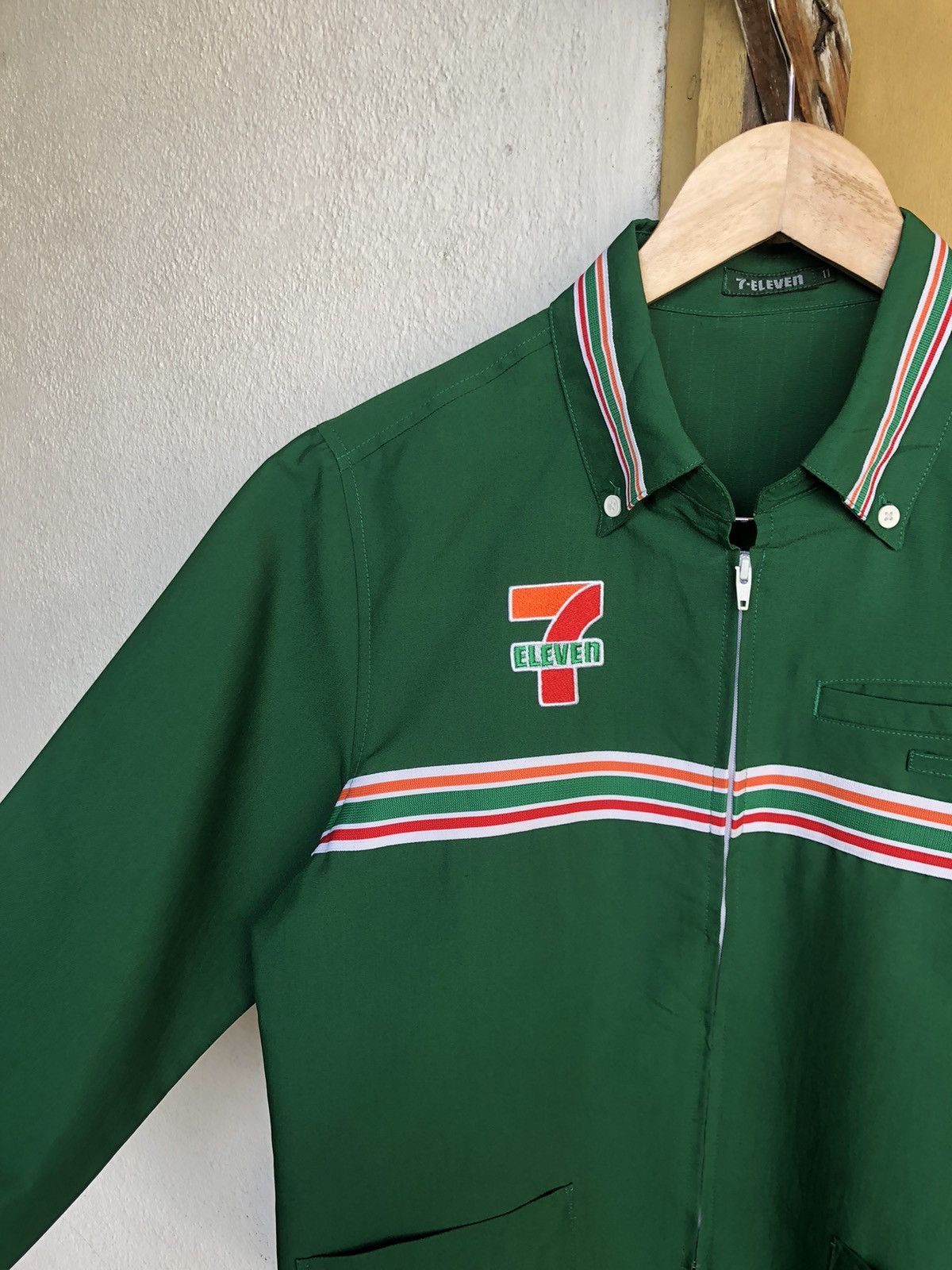 Vintage Vintage 90s 7 Eleven Work Button Up Shirt Long Sleeve Size US M / EU 48-50 / 2 - 7 Thumbnail