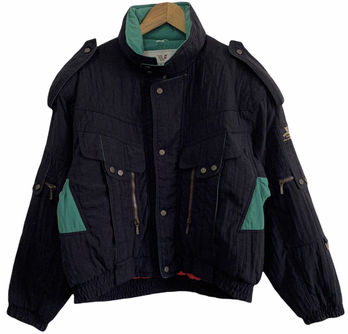 image of Windex Pro Ski Bomber Jacket in Black, Men's (Size Medium)