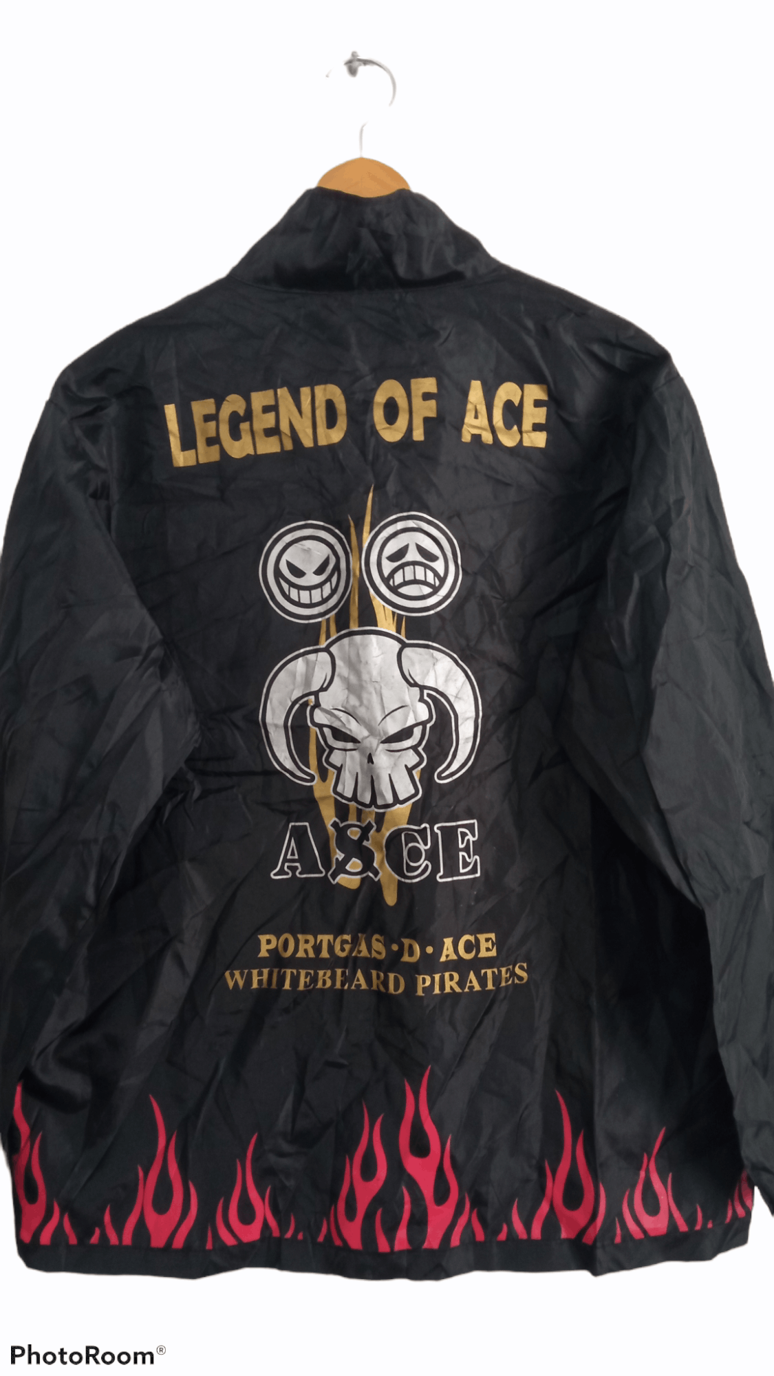 Anime × Japanese Brand × One Piece 🔥🔥Japanese Anime One Piece Printed Nylon Light Jacket Size US L / EU 52-54 / 3 - 21 Thumbnail
