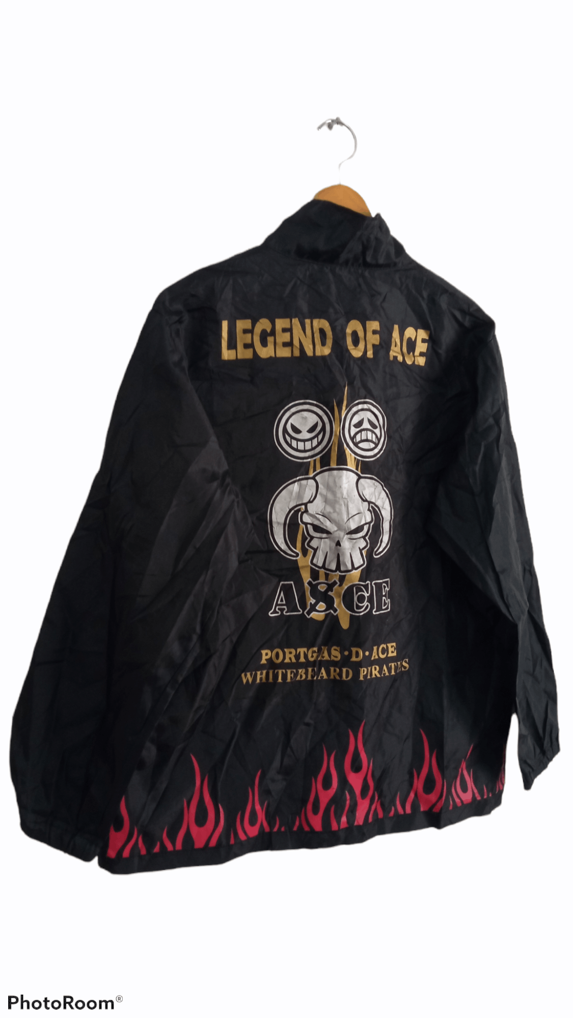 Anime × Japanese Brand × One Piece 🔥🔥Japanese Anime One Piece Printed Nylon Light Jacket Size US L / EU 52-54 / 3 - 16 Thumbnail