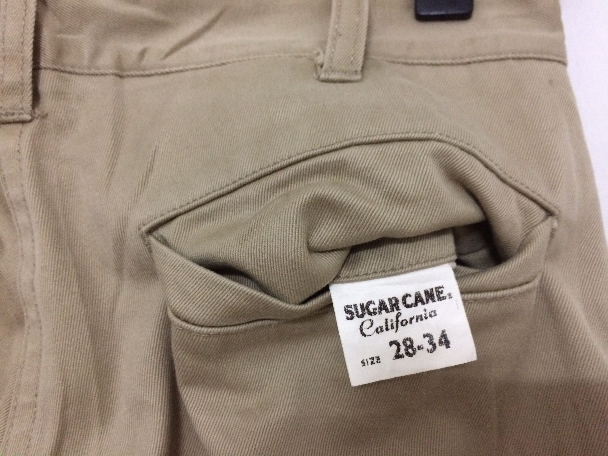Japanese Brand × Mister Freedom × Sugar Cane 🔥🔥Vintage Sugar Cane Chinos Khakis Trousers Pants Size US 28 / EU 44 - 4 Thumbnail