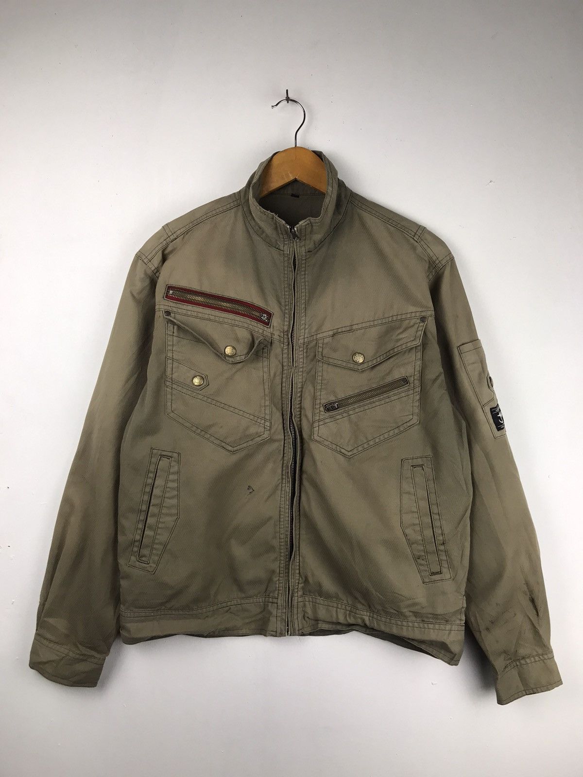 Jawin Workers full zipper jacket