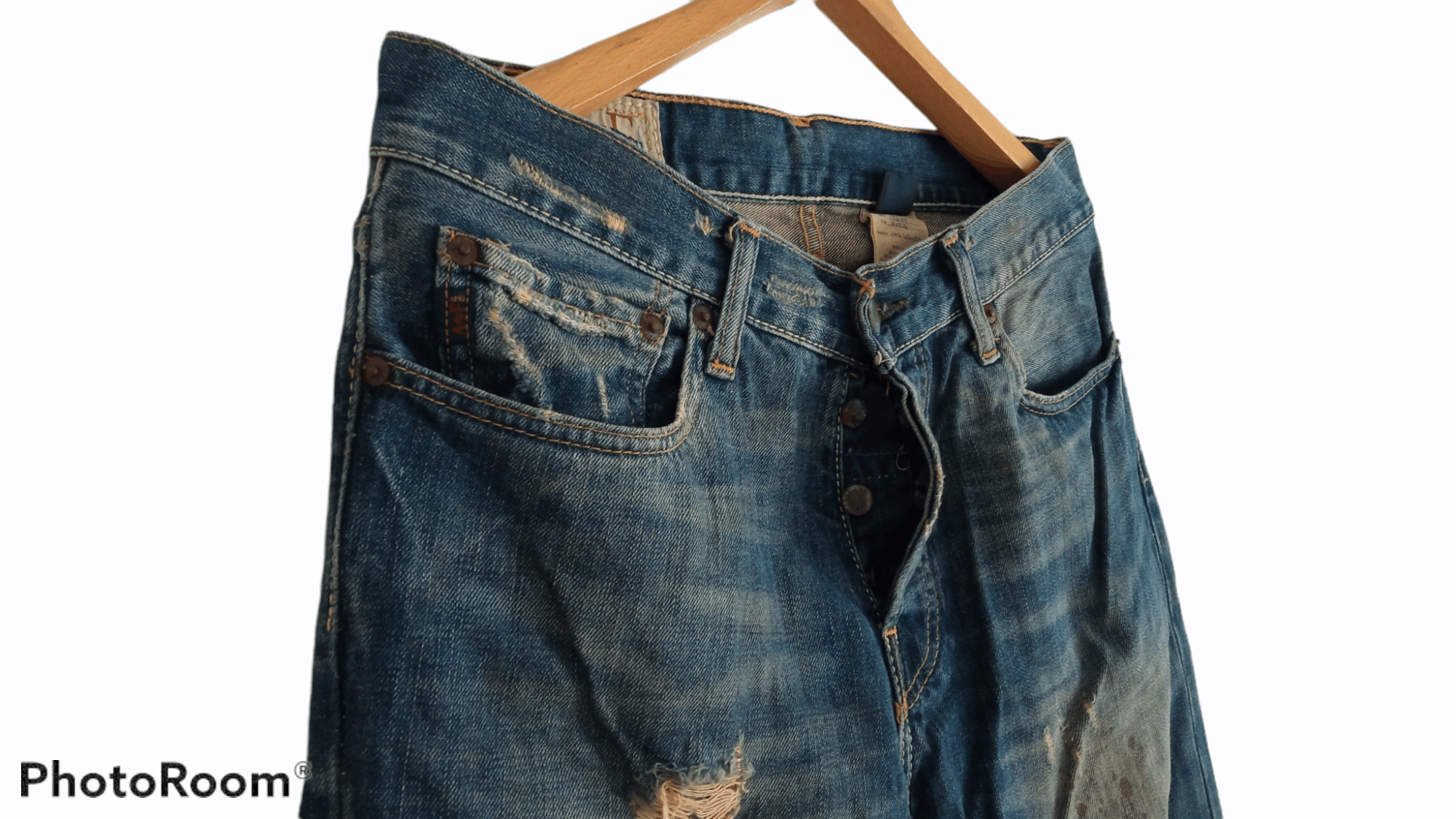 🔥🔥A&F Abercrombie & Fitch Distressed Jeans Denim