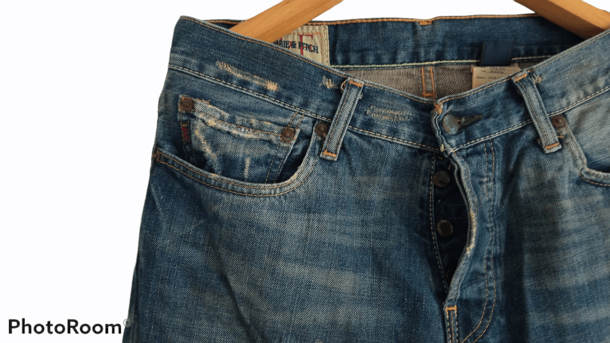 🔥🔥A&F Abercrombie & Fitch Distressed Jeans Denim