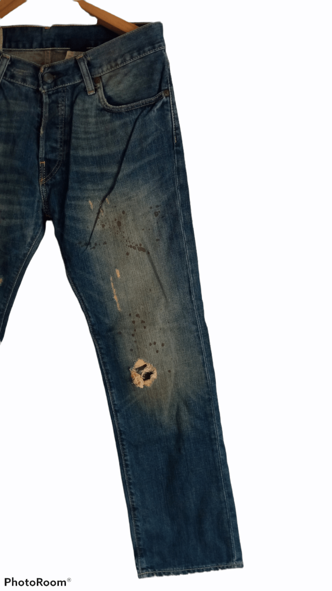 🔥🔥A&F Abercrombie & Fitch Distressed Jeans Denim