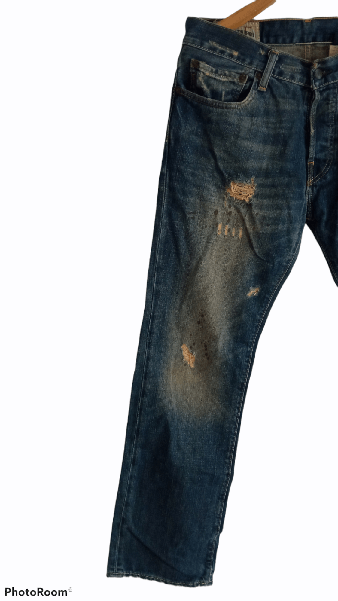 🔥🔥A&F Abercrombie & Fitch Distressed Jeans Denim