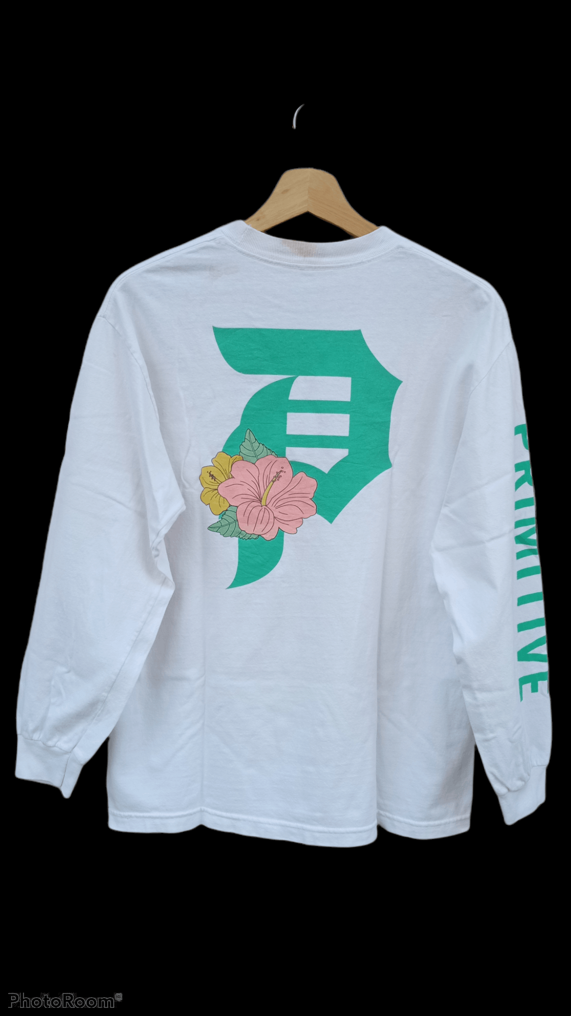 Primitive × Santa Cruz Skateboards 🔥🔥Vintage Primitive Skateboard LS T-Shirt Size US M / EU 48-50 / 2 - 15 Thumbnail