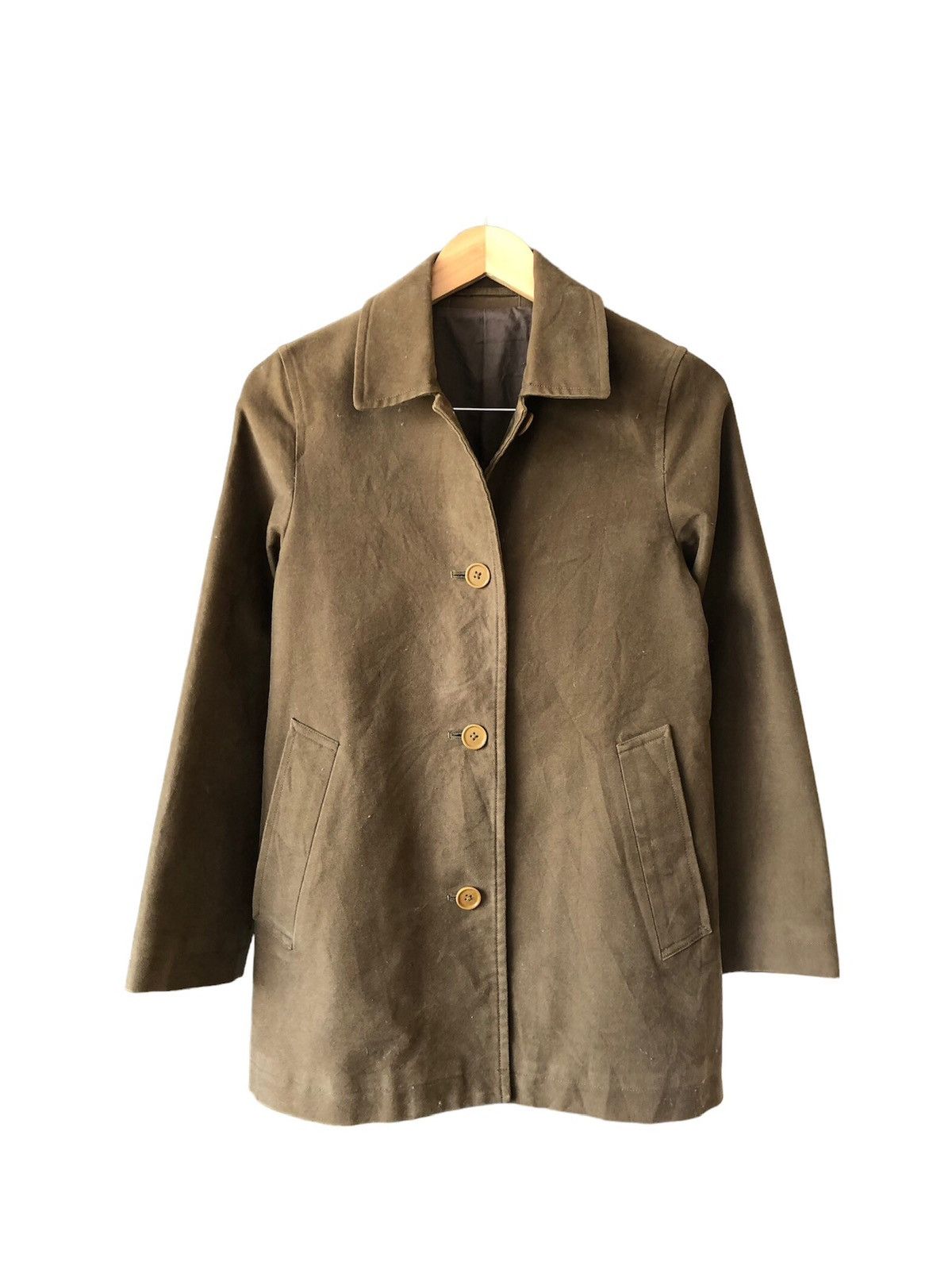 image of Avant Garde x Margaret Howell Vintage Margaret Howell England Button Jacket in Brown (Size Small)