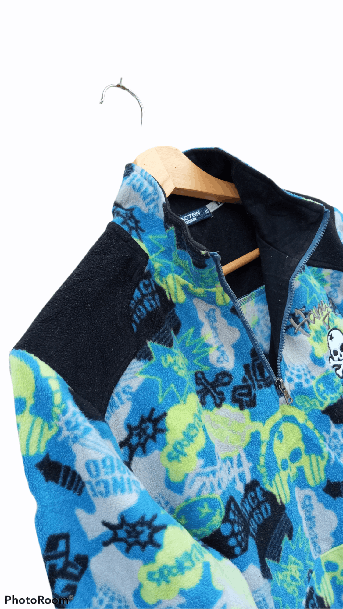 Hang Ten × Japanese Brand 🔥🔥Hang Ten Half Zip Full Print Fleece Pullover Jacket Size US M / EU 48-50 / 2 - 19 Thumbnail