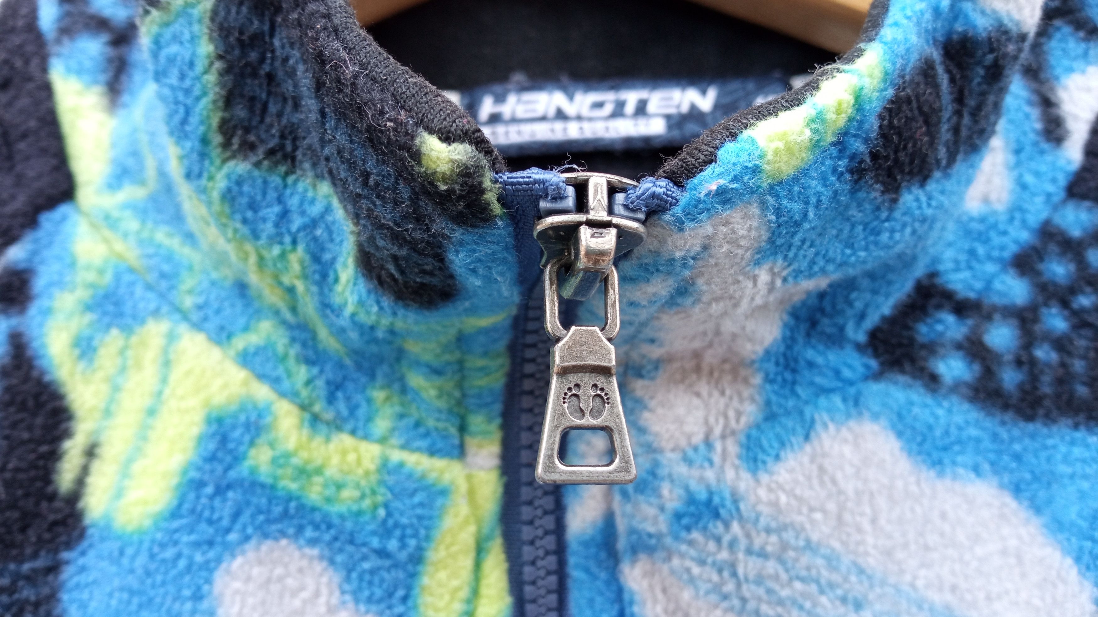 Hang Ten × Japanese Brand 🔥🔥Hang Ten Half Zip Full Print Fleece Pullover Jacket Size US M / EU 48-50 / 2 - 15 Thumbnail