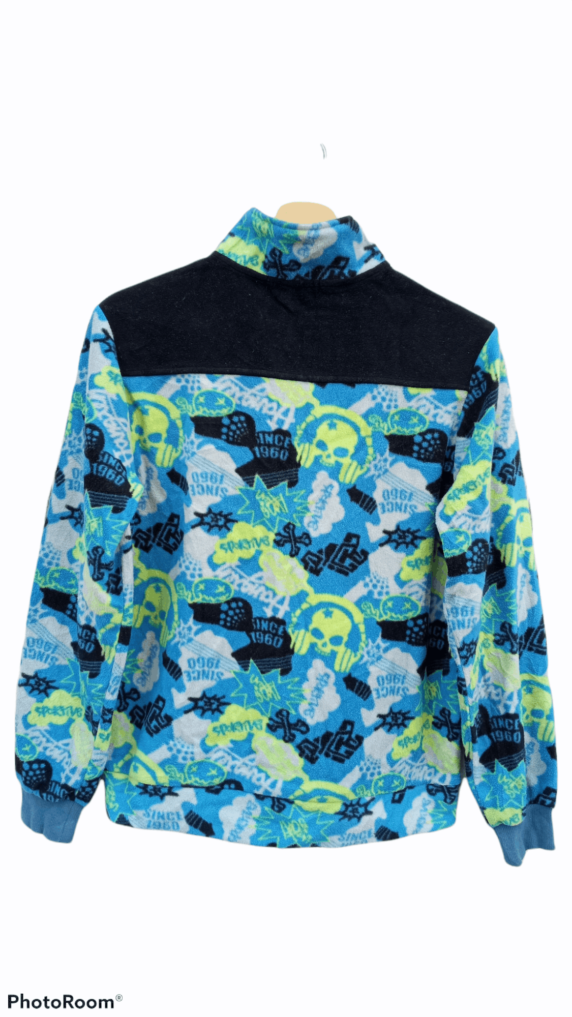 Hang Ten × Japanese Brand 🔥🔥Hang Ten Half Zip Full Print Fleece Pullover Jacket Size US M / EU 48-50 / 2 - 20 Thumbnail