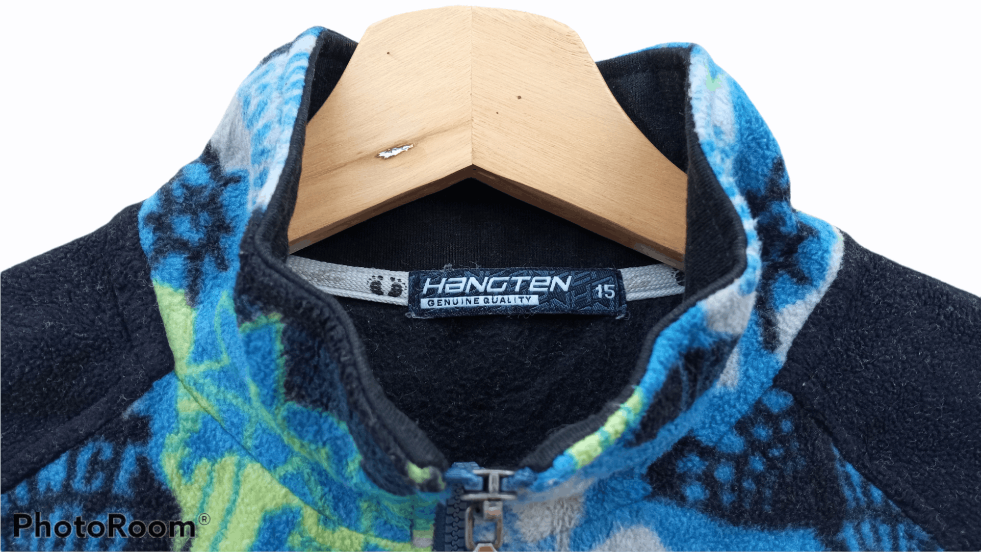 Hang Ten × Japanese Brand 🔥🔥Hang Ten Half Zip Full Print Fleece Pullover Jacket Size US M / EU 48-50 / 2 - 14 Thumbnail