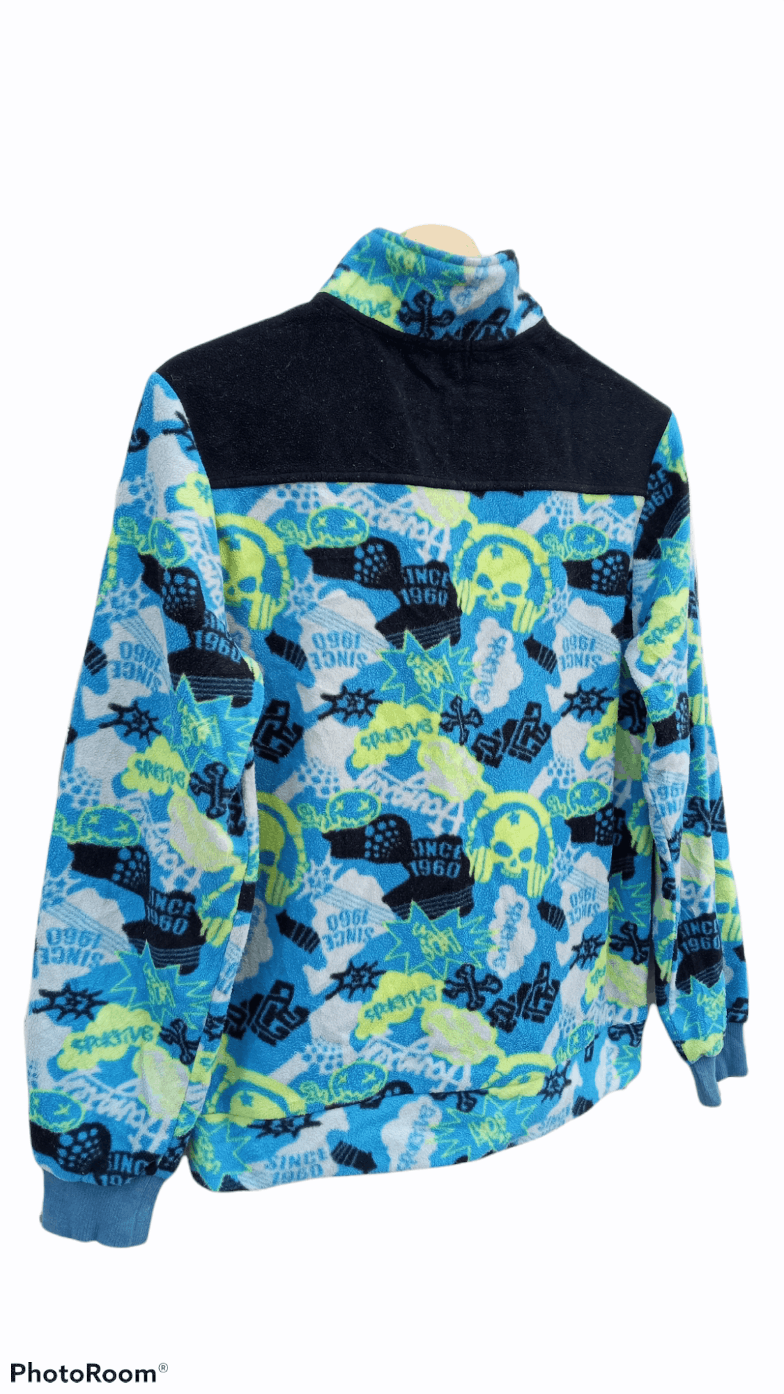 Hang Ten × Japanese Brand 🔥🔥Hang Ten Half Zip Full Print Fleece Pullover Jacket Size US M / EU 48-50 / 2 - 21 Thumbnail