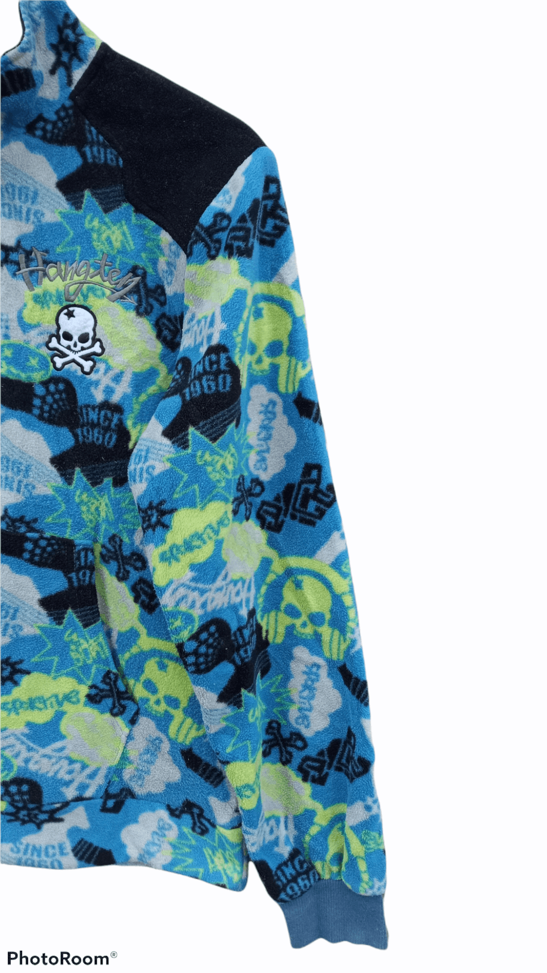 Hang Ten × Japanese Brand 🔥🔥Hang Ten Half Zip Full Print Fleece Pullover Jacket Size US M / EU 48-50 / 2 - 6 Thumbnail