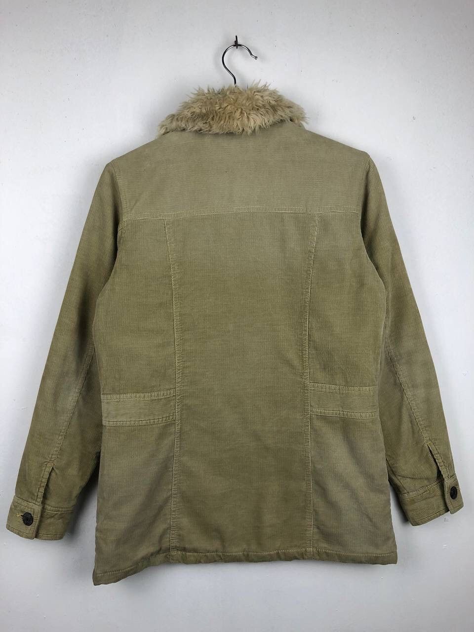 Levi's × Vintage Vintage 90's levis Corduroy Sherpa Mohair jacket Size US M / EU 48-50 / 2 - 2 Thumbnail