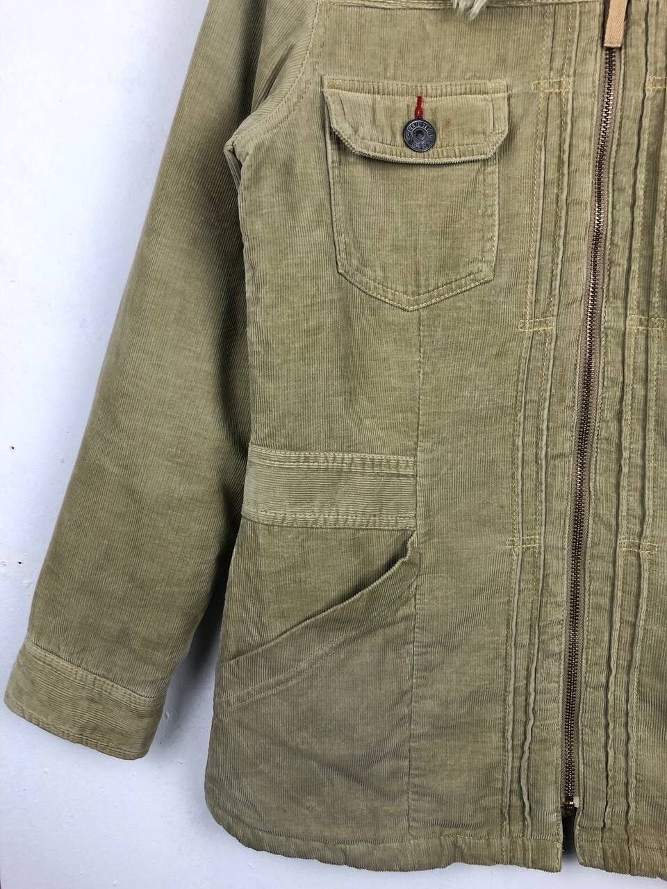 Levi's × Vintage Vintage 90's levis Corduroy Sherpa Mohair jacket Size US M / EU 48-50 / 2 - 8 Thumbnail