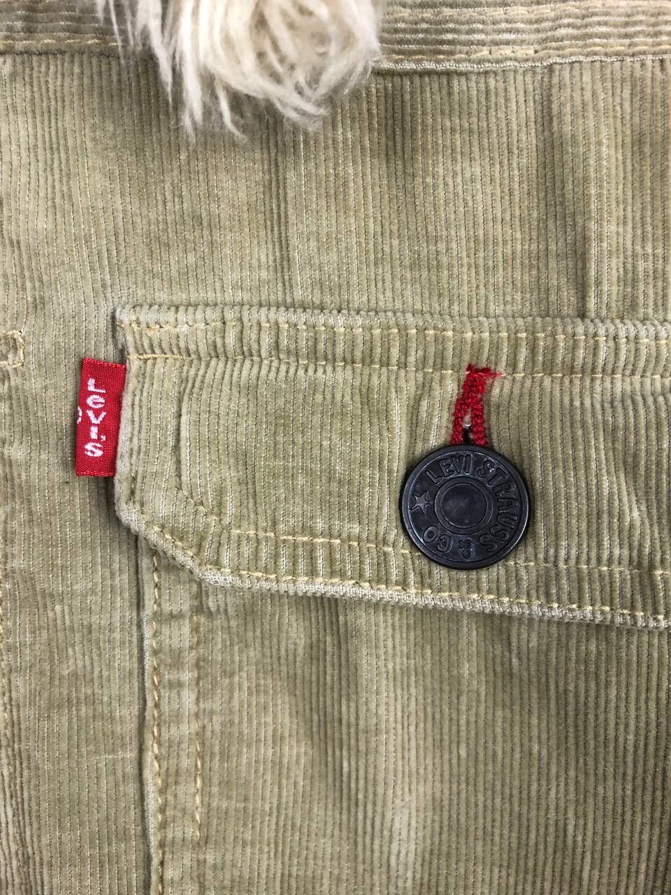Levi's × Vintage Vintage 90's levis Corduroy Sherpa Mohair jacket Size US M / EU 48-50 / 2 - 9 Thumbnail